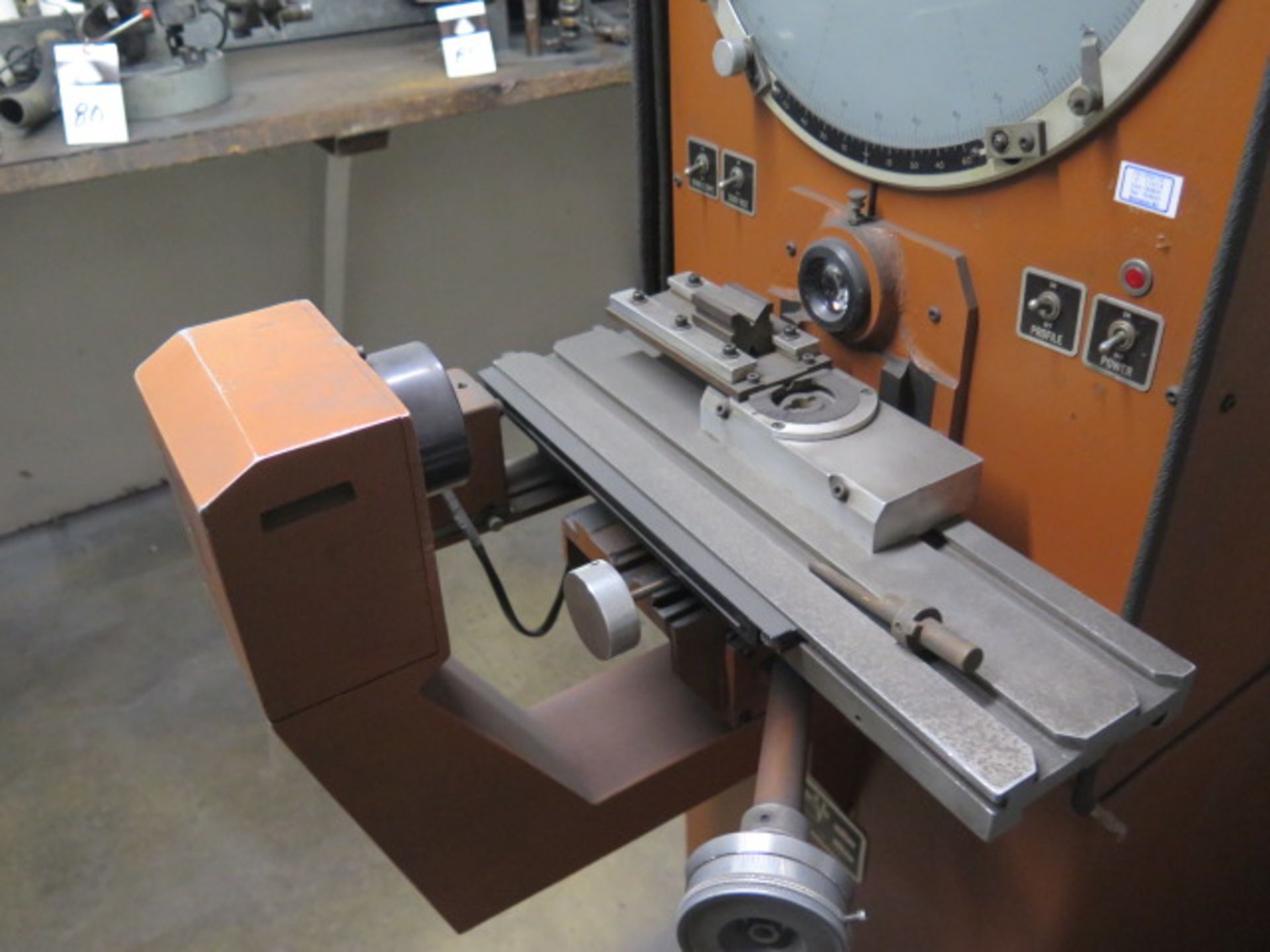 MicroVu M14 14” Floor Model Optical Comparator s/n 3016 w/ Surface and Profile Illumination (SOLD - Image 5 of 11