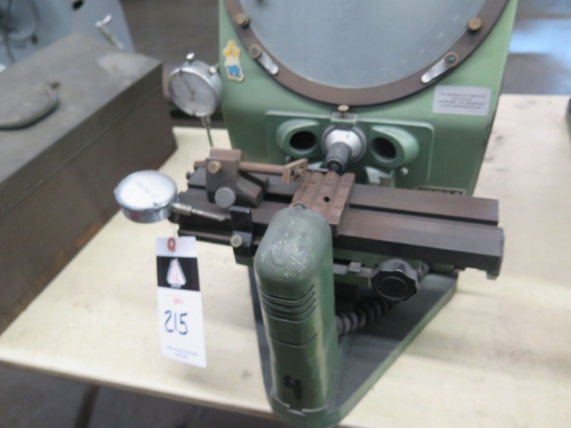 Pacific Gage Optical Comparator w/ Dial Indicator Readouts (SOLD AS-IS - NO WARRANTY) - Image 4 of 9