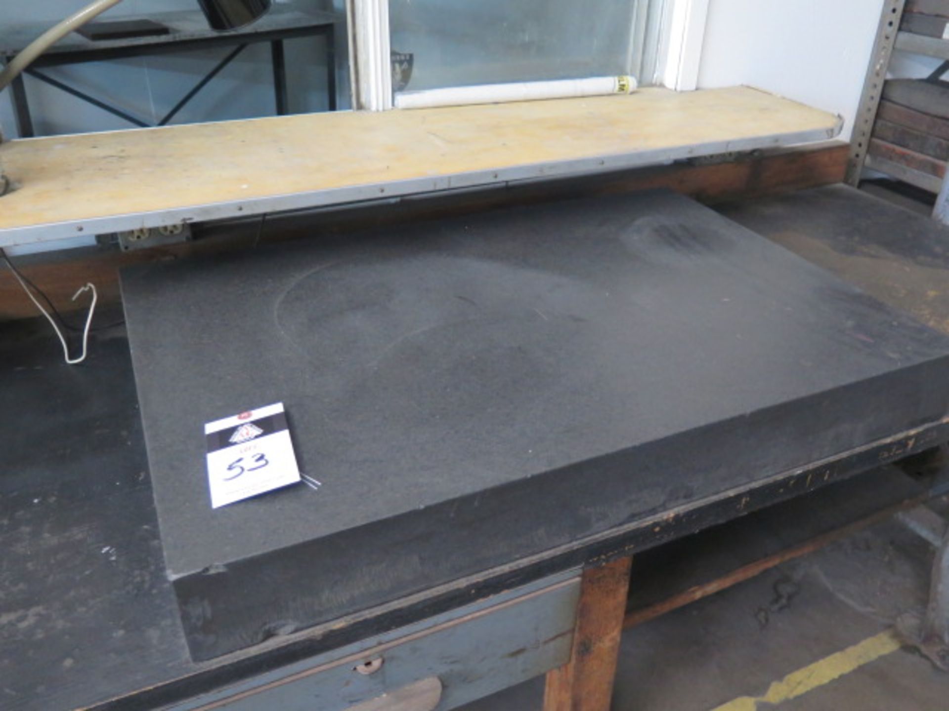 24" x 36" x 4" Granite Surface Plate w/ Table (SOLD AS-IS - NO WARRANTY) - Image 2 of 6