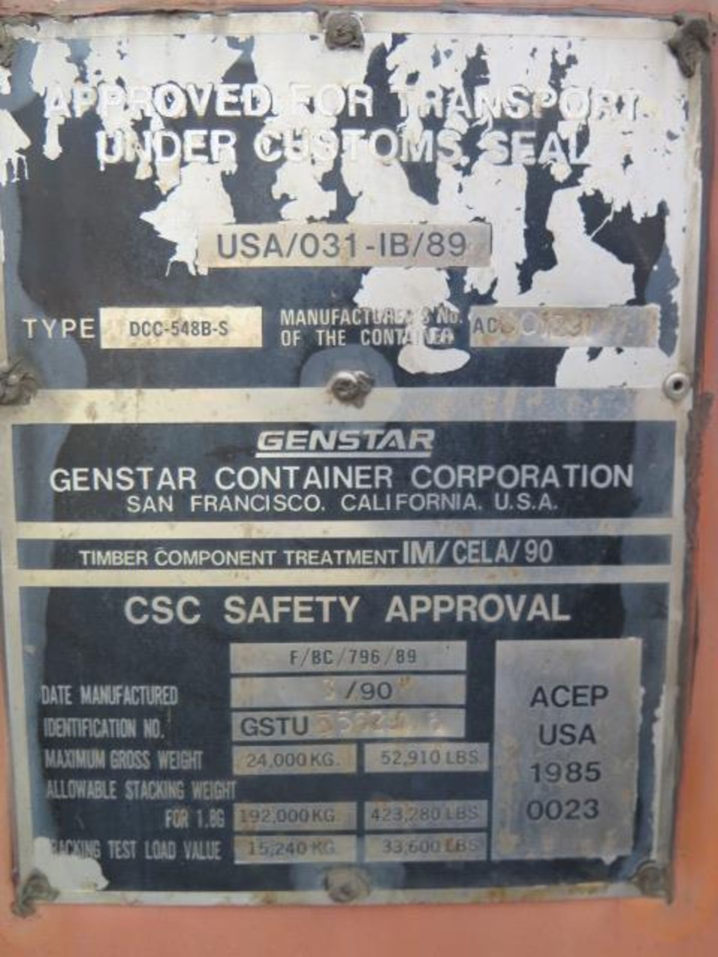 20' Storage Container (SOLD AS-IS - NO WARRANTY) - Image 7 of 7