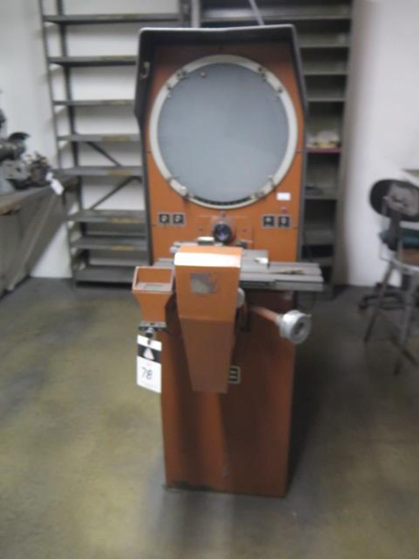 MicroVu M14 14” Floor Model Optical Comparator s/n 3016 w/ Surface and Profile Illumination (SOLD - Image 2 of 11