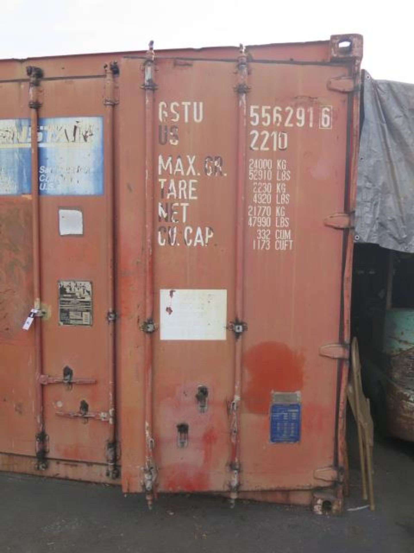 20' Storage Container (SOLD AS-IS - NO WARRANTY)