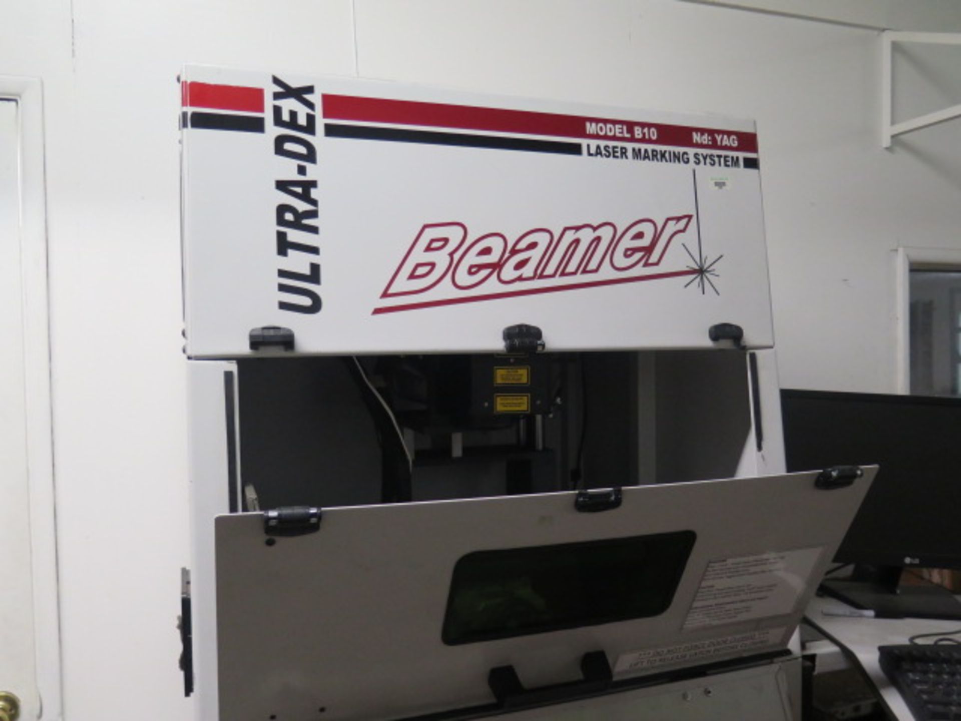2004 Beamer Laser Marking Systems B10 Nd: YAG Laser, s/n B-100204-SS w/ “SmartList 4”, SOLD AS IS - Image 8 of 11