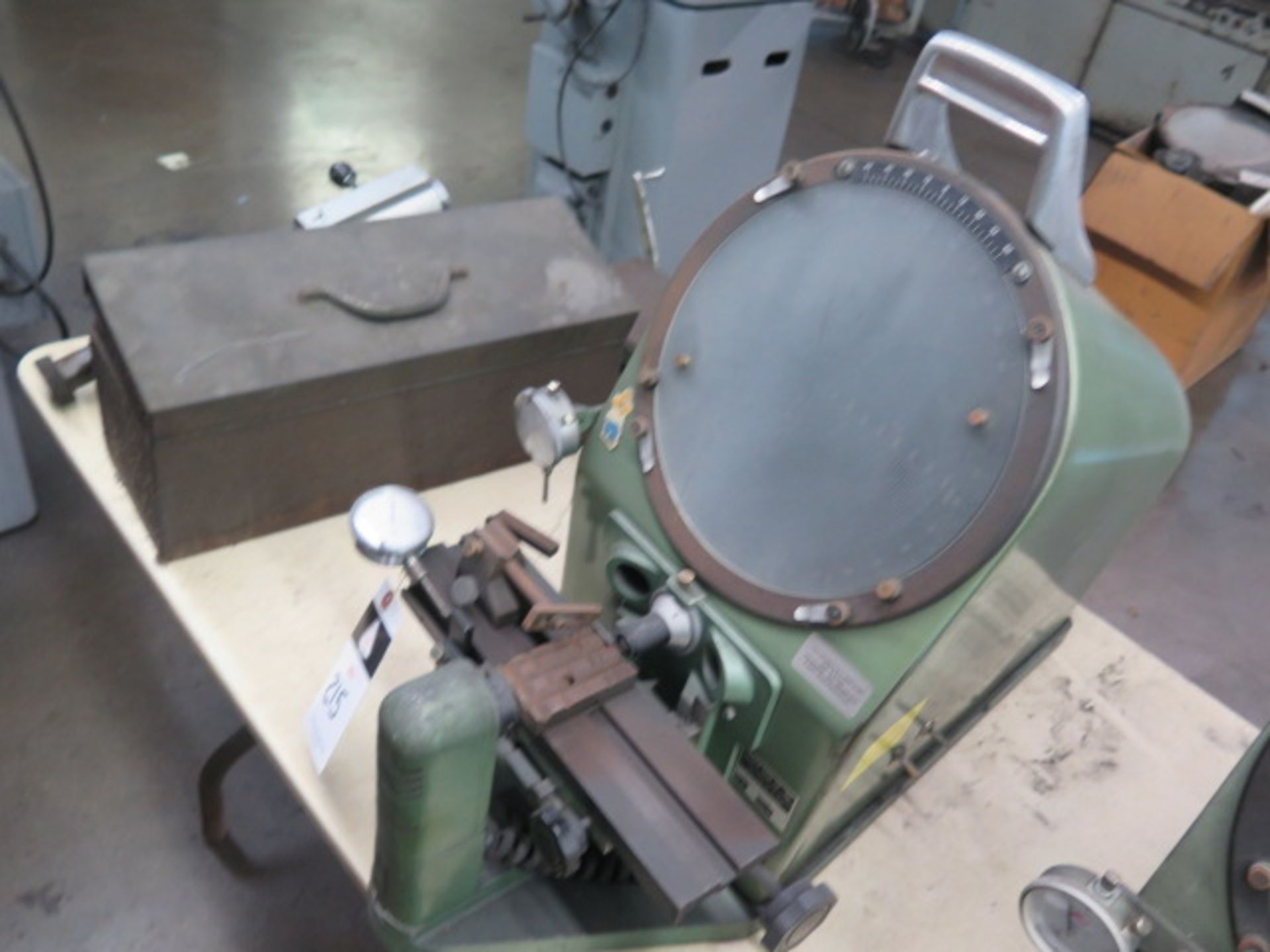 Pacific Gage Optical Comparator w/ Dial Indicator Readouts (SOLD AS-IS - NO WARRANTY) - Image 3 of 9
