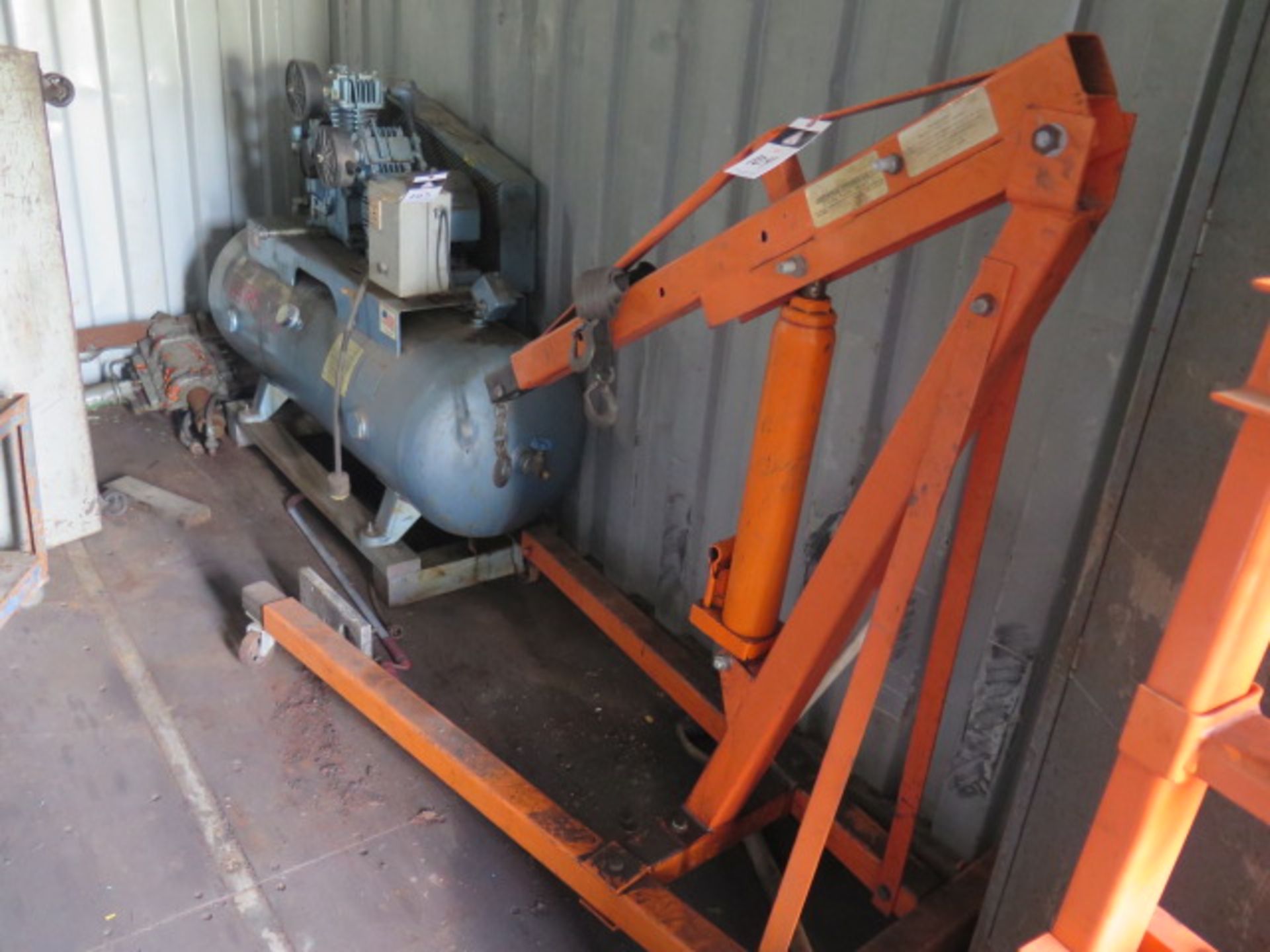 Central Hydraulics 2 Ton Hydraulic Engine Hoist (SOLD AS-IS - NO WARRANTY)