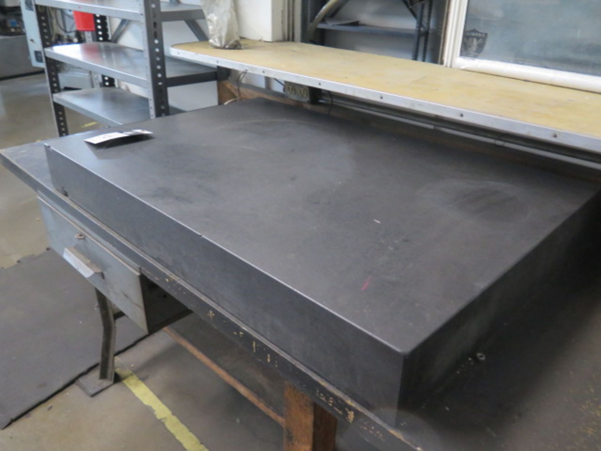 24" x 36" x 4" Granite Surface Plate w/ Table (SOLD AS-IS - NO WARRANTY) - Image 3 of 6