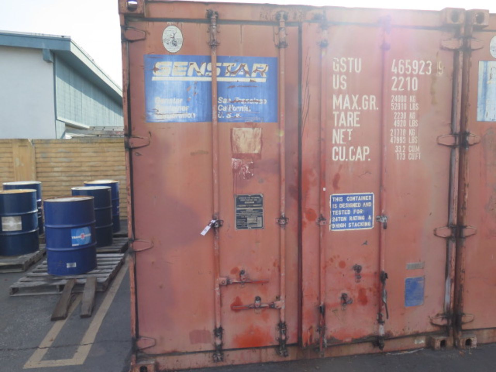 20' Storage Container (SOLD AS-IS - NO WARRANTY)