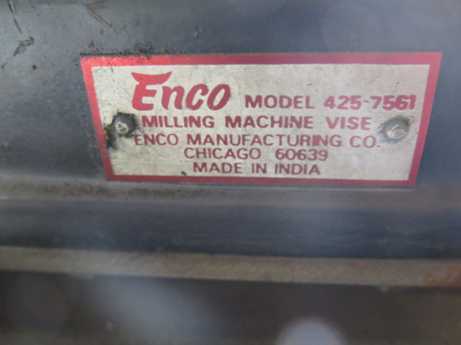 Enco 6" Machine Vise w/ Swivel Base (SOLD AS-IS - NO WARRANTY) - Image 4 of 4