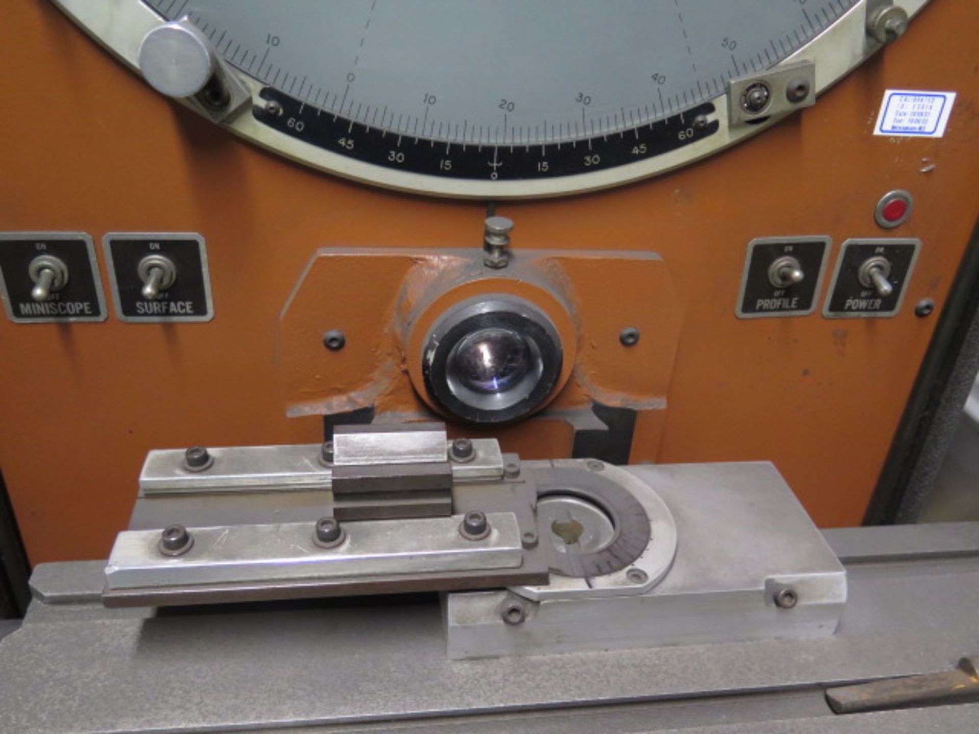 MicroVu M14 14” Floor Model Optical Comparator s/n 3016 w/ Surface and Profile Illumination (SOLD - Image 9 of 11