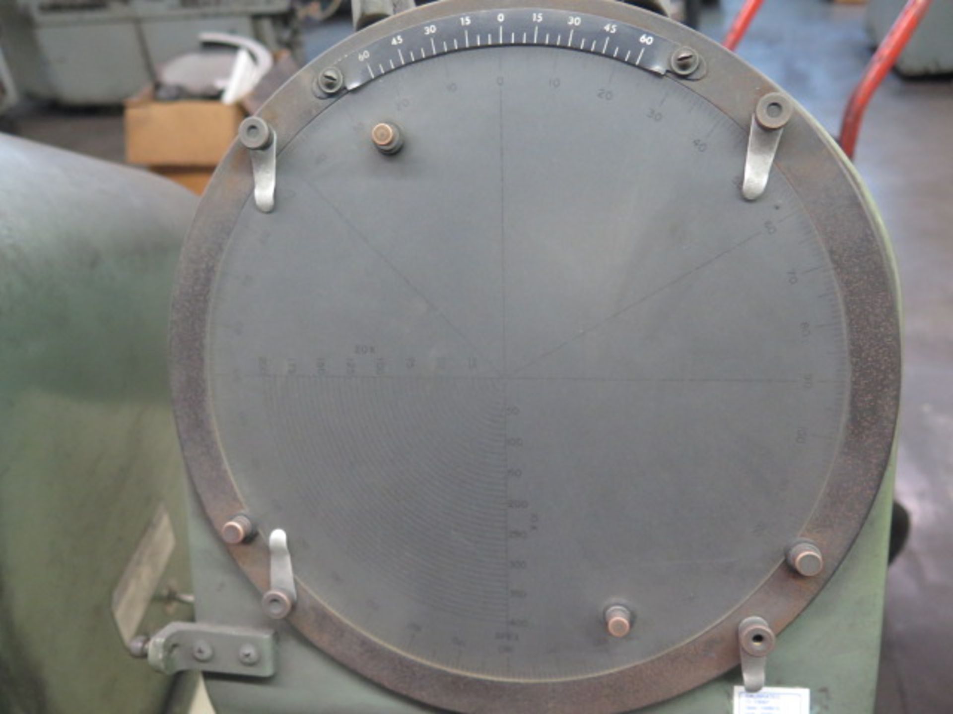 Pacific Gage Optical Comparator (SOLD AS-IS - NO WARRANTY) - Image 4 of 6
