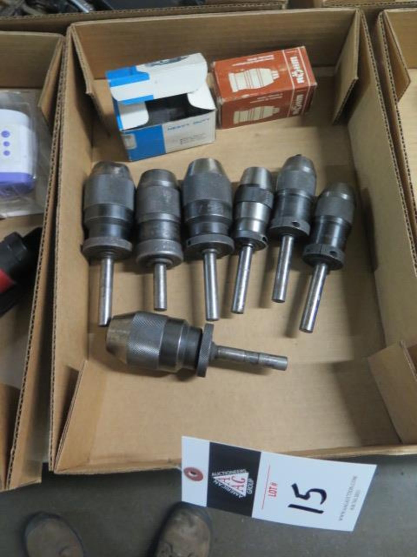 Keyless Drill Chucks (SOLD AS-IS - NO WARRANTY)