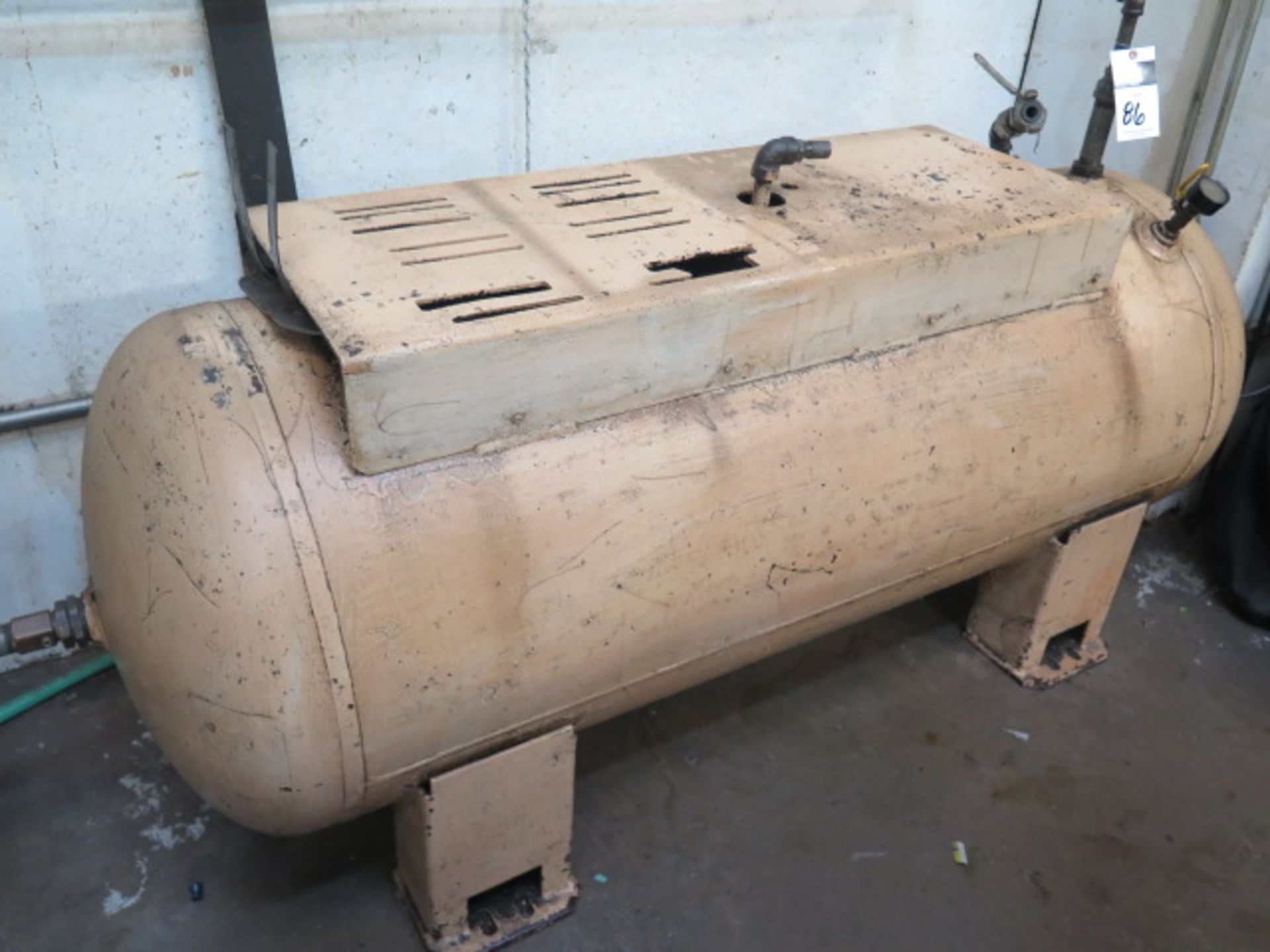 120 Gallon Horizontal Air Tank (SOLD AS-IS - NO WARRANTY) - Image 2 of 2