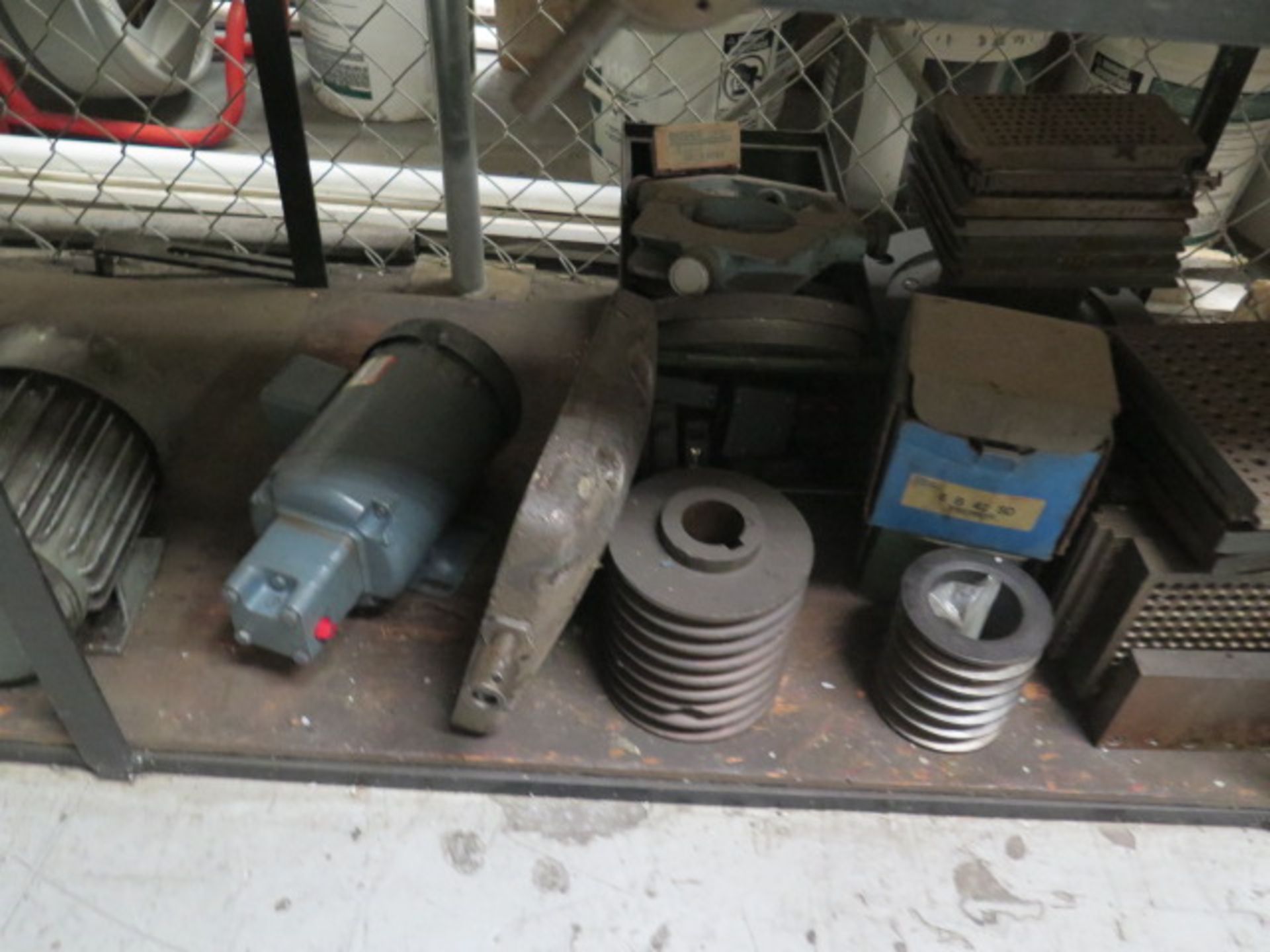Repair Parts, Motors, Electrical, Vibratory Feeders and Misc w/ Shelves (SOLD AS-IS - NO WARRANTY) - Image 8 of 15