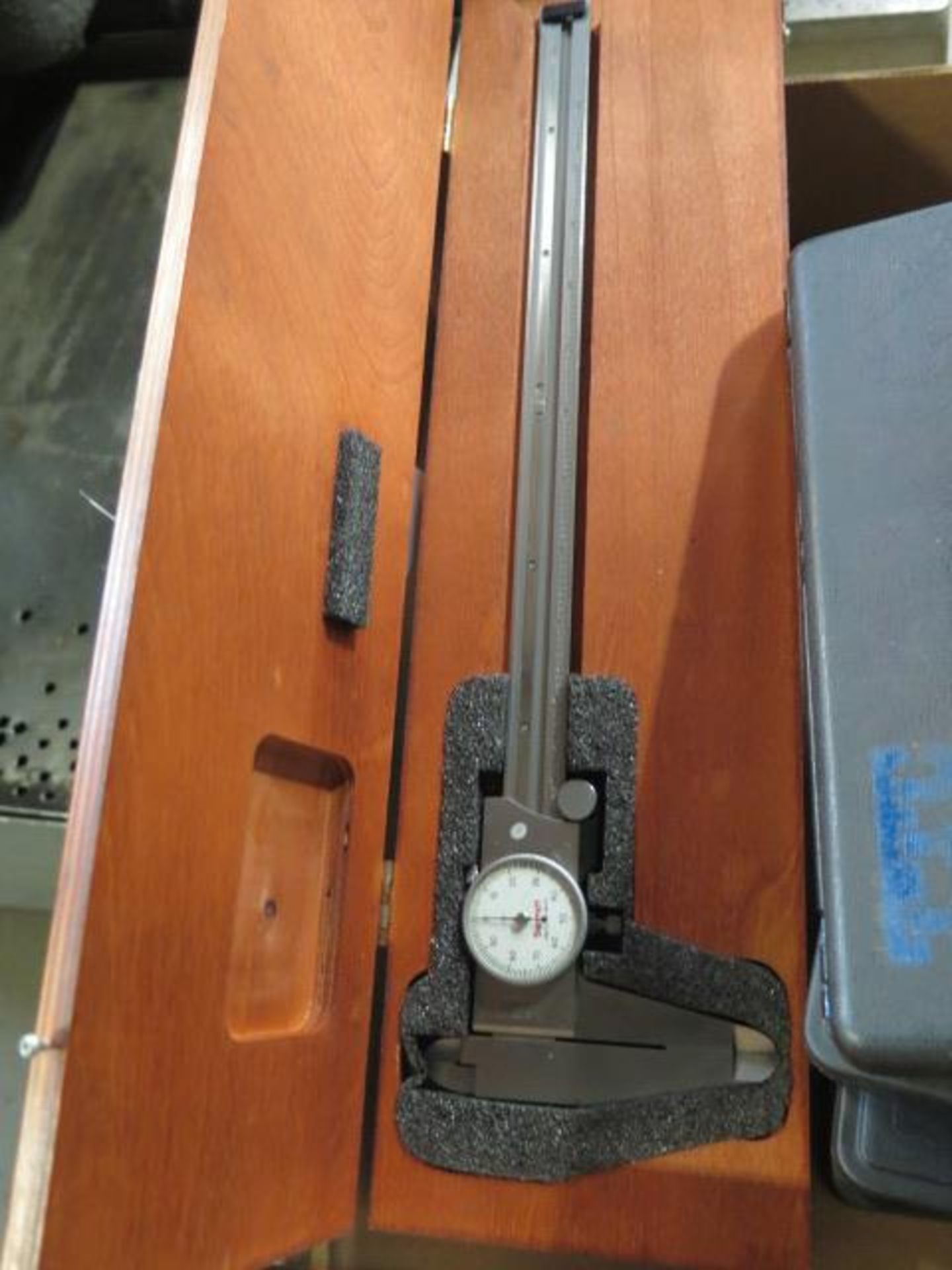 Starrett 12" Dial Caliper and (4) 6" Dial Calipers (SOLD AS-IS - NO WARRANTY) - Image 2 of 5