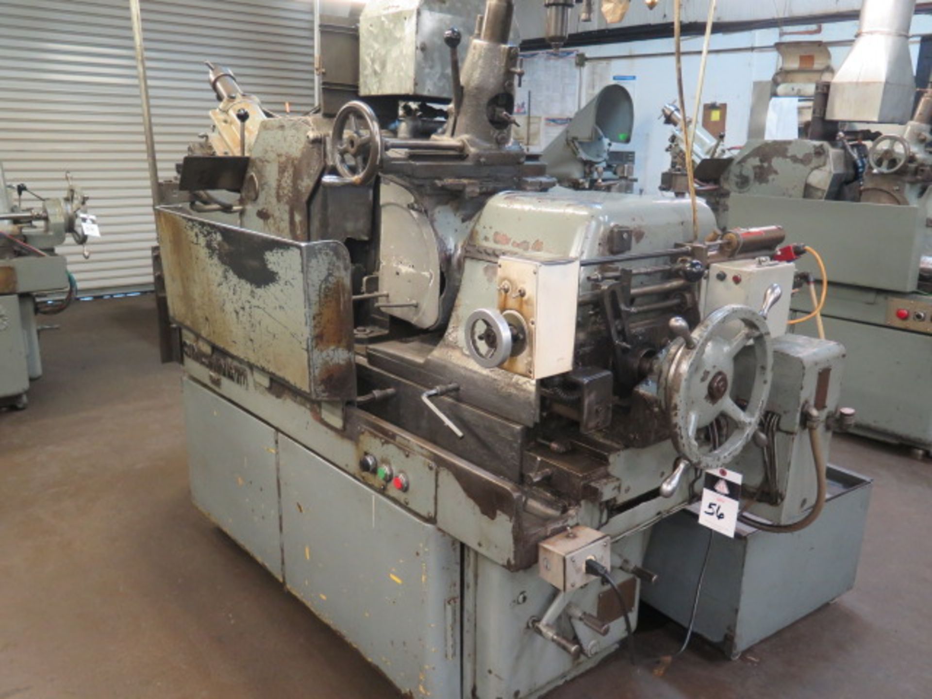 Cincinnati OM Centerless Grinder s/n 2M2H1W-641 w/ 24" Wheel Head, Feed Wheel, SOLD AS IS - Image 2 of 16