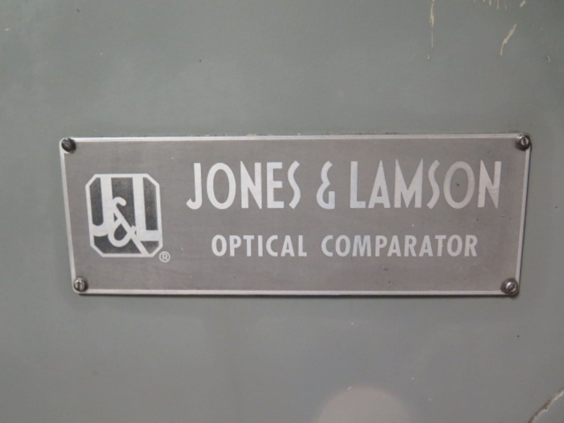 Jones & Lamson 14" Optical Comparator w/ Acu-Rite DRO, 10X, 20X, 31.25X and 50X Lenses, Universal - Image 11 of 11