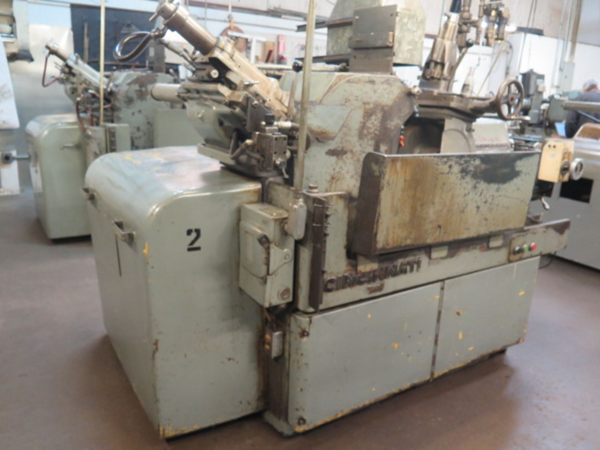 Cincinnati OM Centerless Grinder s/n 2M2H1W-641 w/ 24" Wheel Head, Feed Wheel, SOLD AS IS - Image 3 of 16