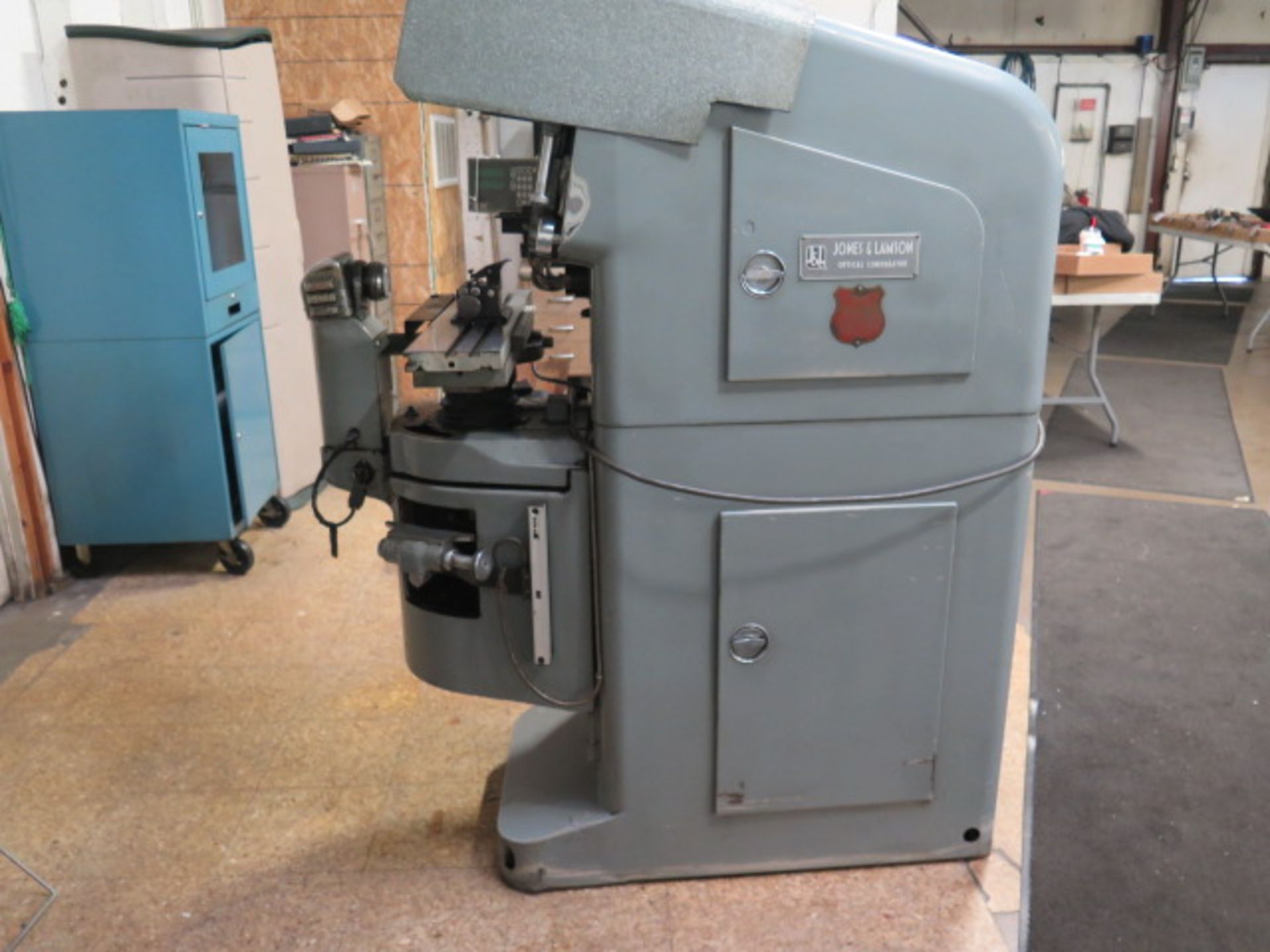 Jones & Lamson 14" Optical Comparator w/ Acu-Rite DRO, 10X, 20X, 31.25X and 50X Lenses, Universal - Image 3 of 11