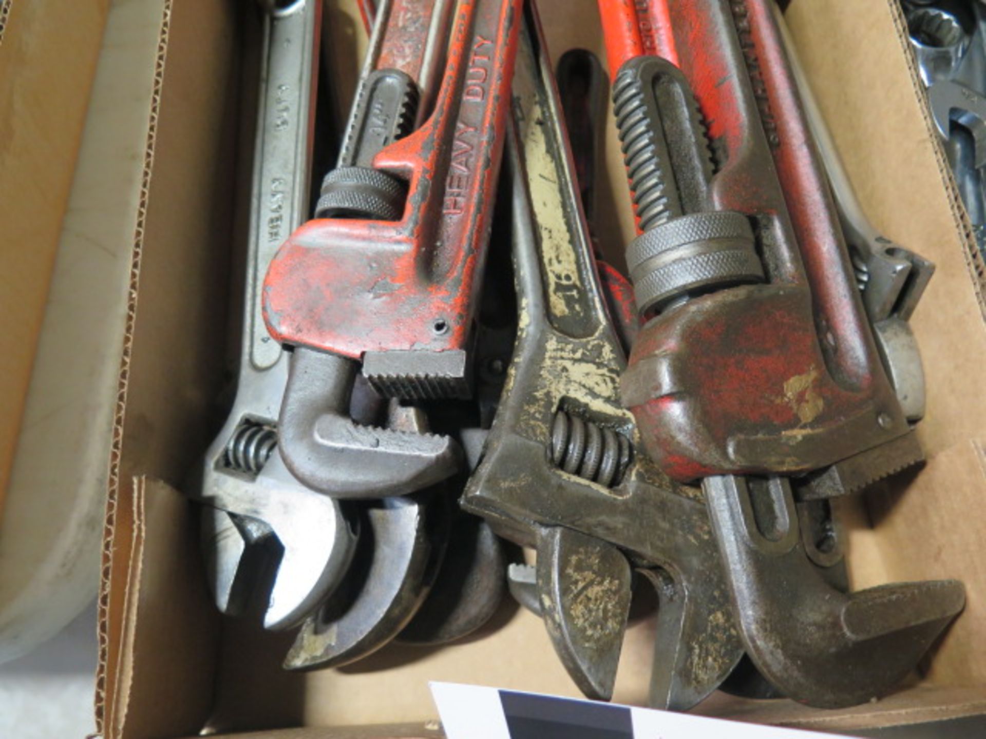 Pipe Wrenches and Adjustable Wrenches (SOLD AS-IS - NO WARRANTY) - Image 3 of 3