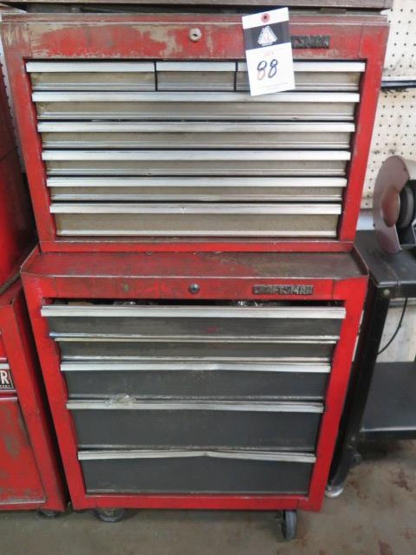 Craftsman Roll-A-Wat Tool Boxes (2) w/ Misc (SOLD AS-IS - NO WARRANTY) - Image 2 of 12