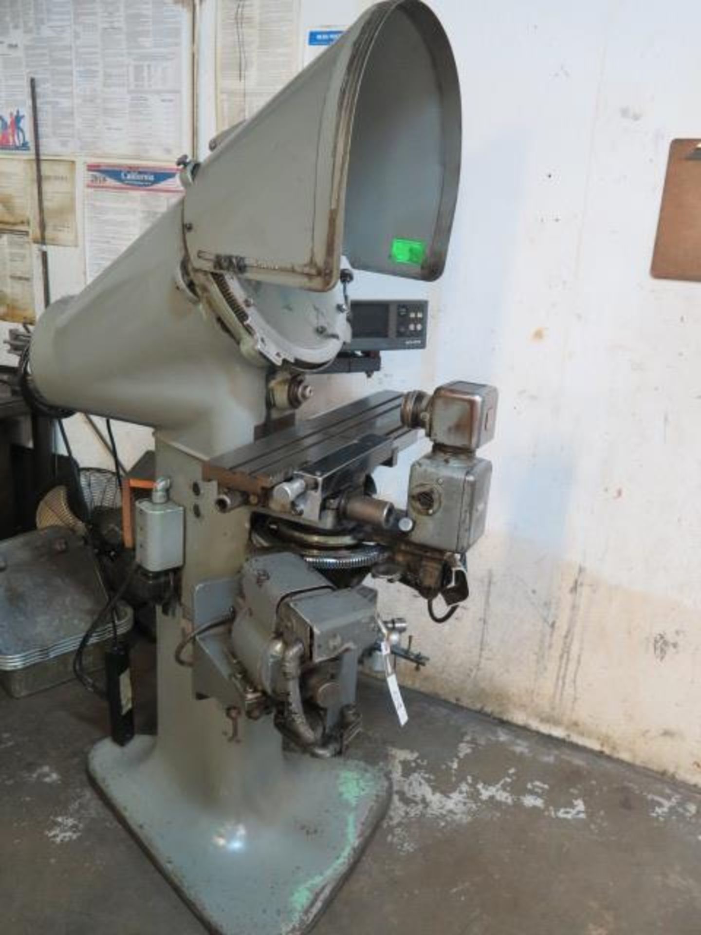 Jones & Lamson 14" Optical Comparator w/ Acu-Rite DRO (SOLD AS-IS - NO WARRANTY) - Image 2 of 11