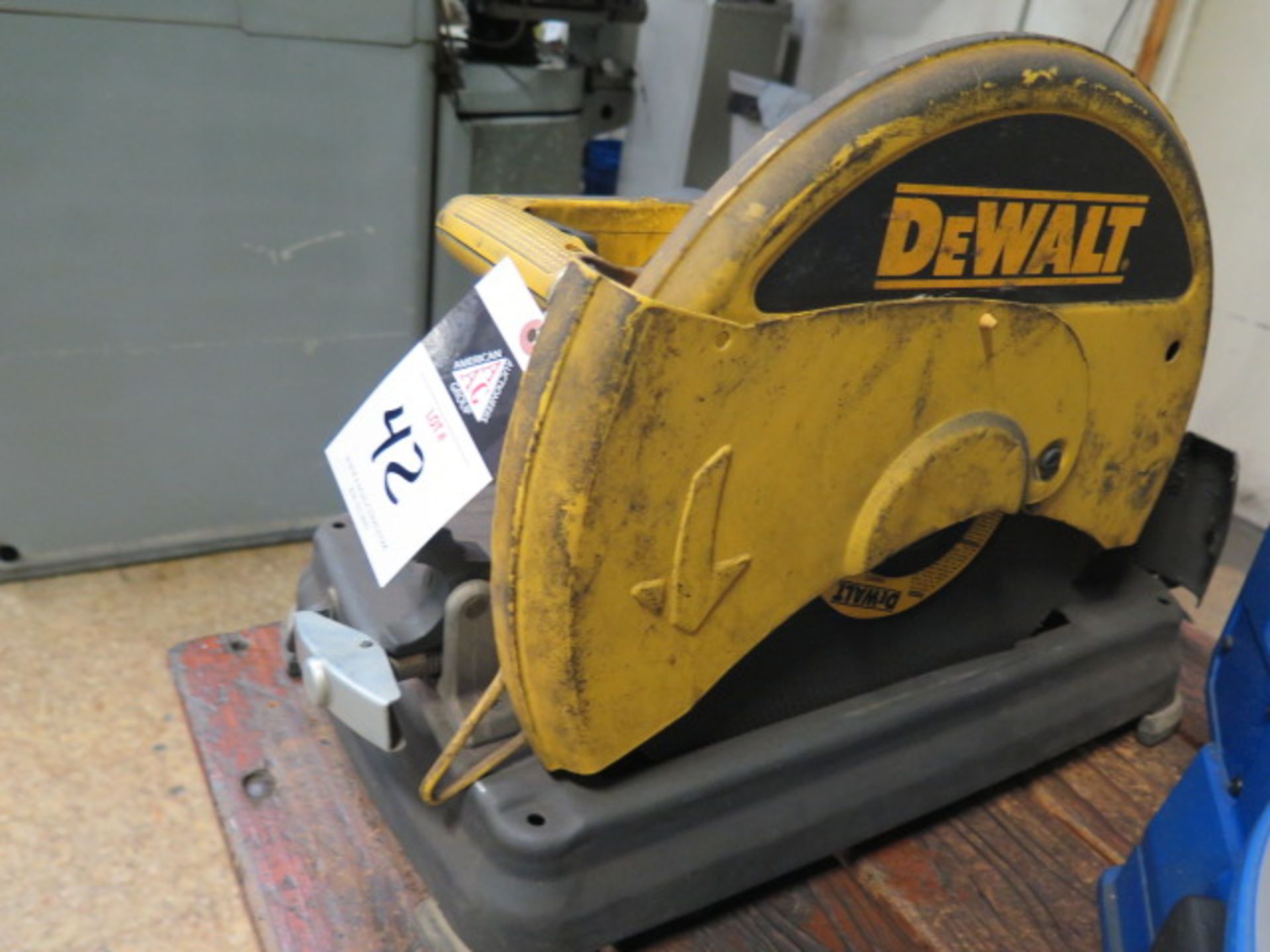 DeWalt Abrasive Cutoff Saw (SOLD AS-IS - NO WARRANTY) - Image 2 of 5
