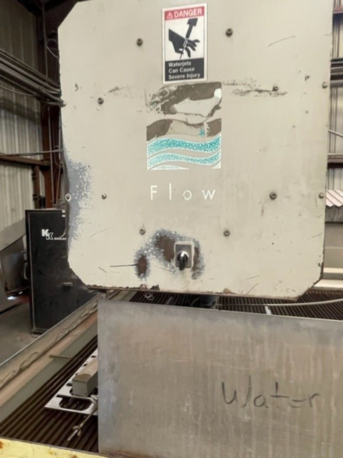 Flow A12797 6' x 12' CNC WaterJet Contour Machine s/n 13227 w/ Flow CNC Controls, Flow Serve Softwar - Image 4 of 6