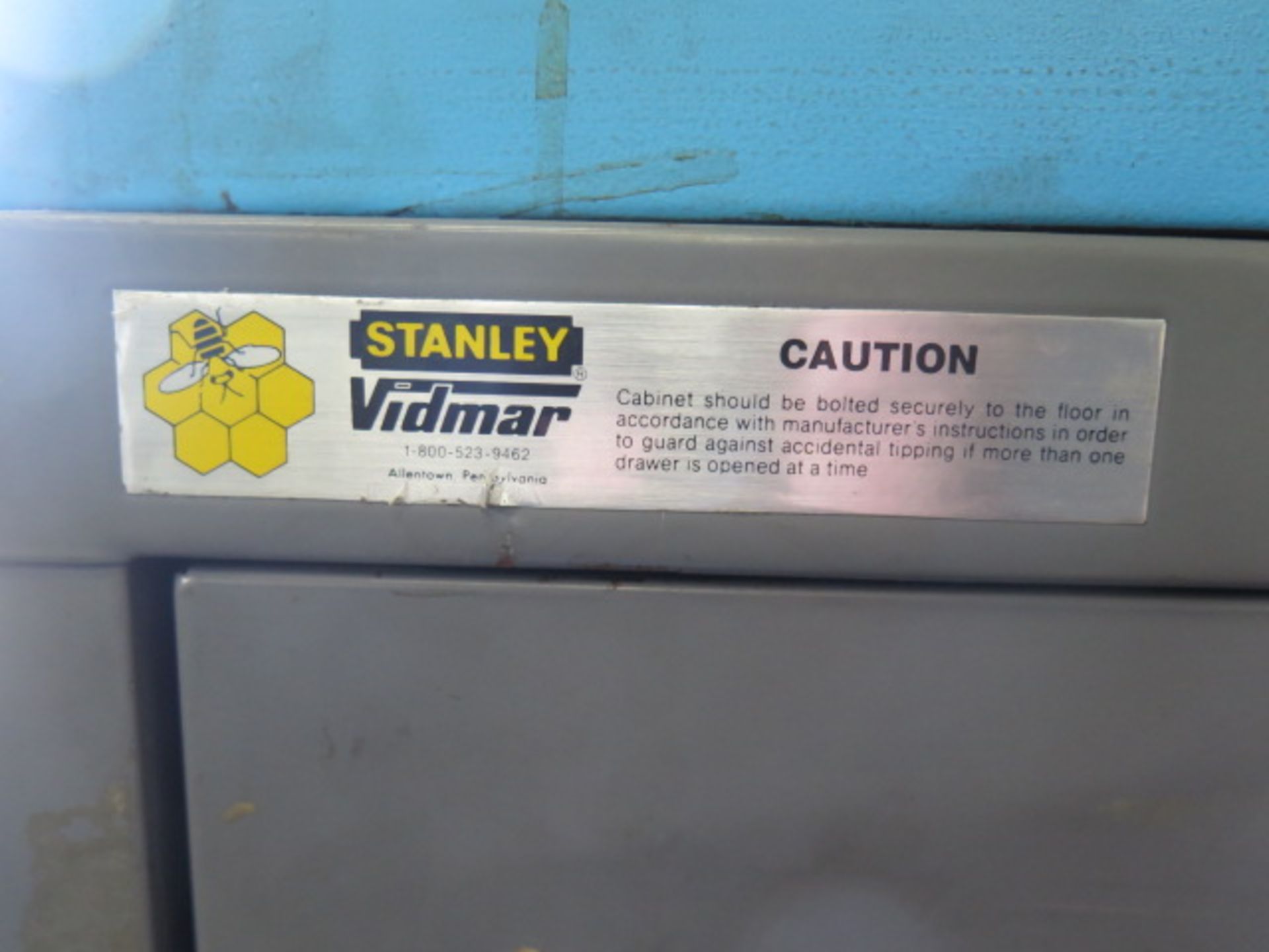 Vidmar 4-Shelf Tooling Cabinet w/ Key (SOLD AS-IS - NO WARRANTY) - Image 6 of 7