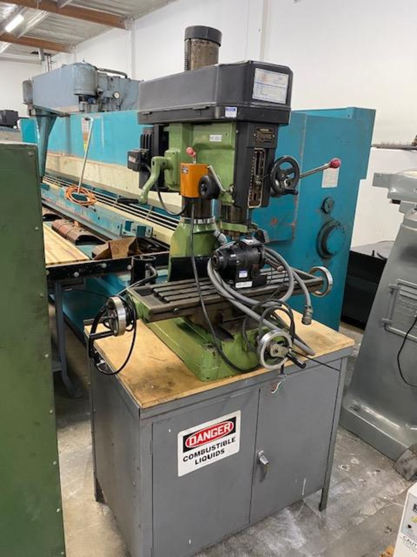 Poncho Comet 30 Mill Drill Benchtop Milling s/n 893674 (4th Axis Head Not Included), SOLD AS IS