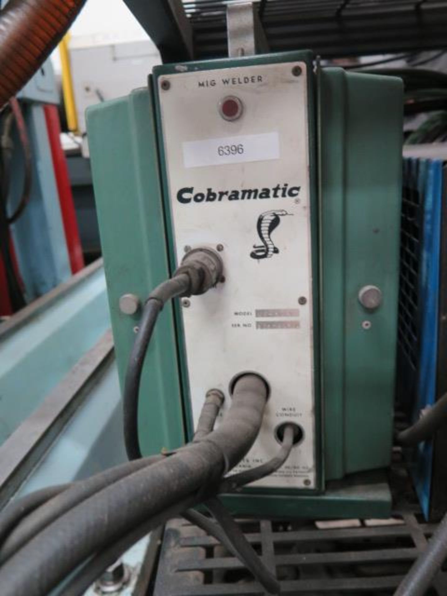 MK Cobramatic MIG Welder and Miller Radiator-1 Cooling Unit w/ Cart (SOLD AS-IS - NO WARRANTY) - Image 4 of 7