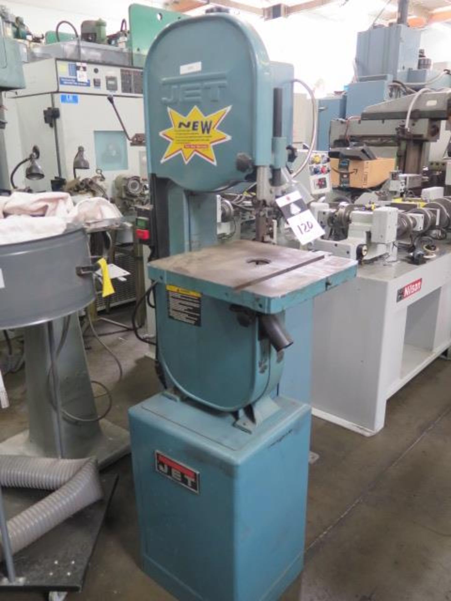 Jet 14" Vertical Band Saw s/n WBS-14 (SOLD AS-IS - NO WARRANTY) - Image 2 of 6