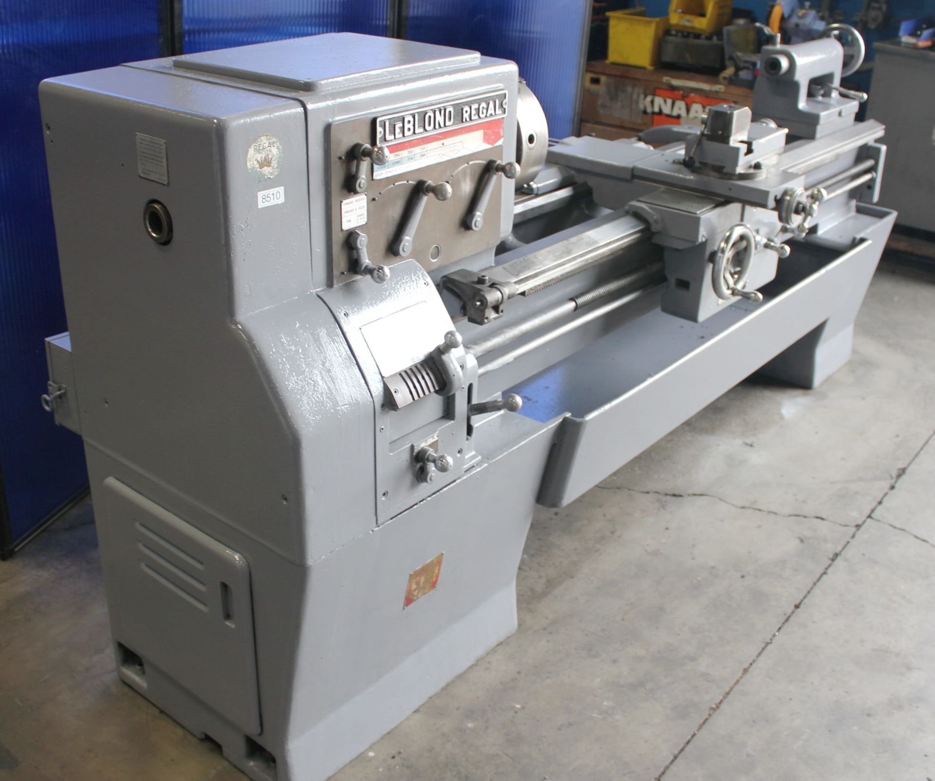 LeBlond Regal 2D17 17” x 54” Geared Head Lathe s/n 2D824 w/ 38-1500 RPM,Taper Attachment, SOLD AS IS - Image 3 of 15