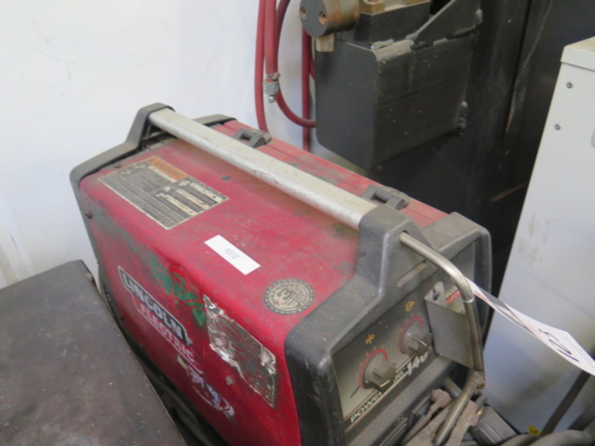 Lincoln PoewrMIG 140C MIG Welder w/ Cart (SOLD AS-IS - NO WARRANTY) - Image 2 of 5