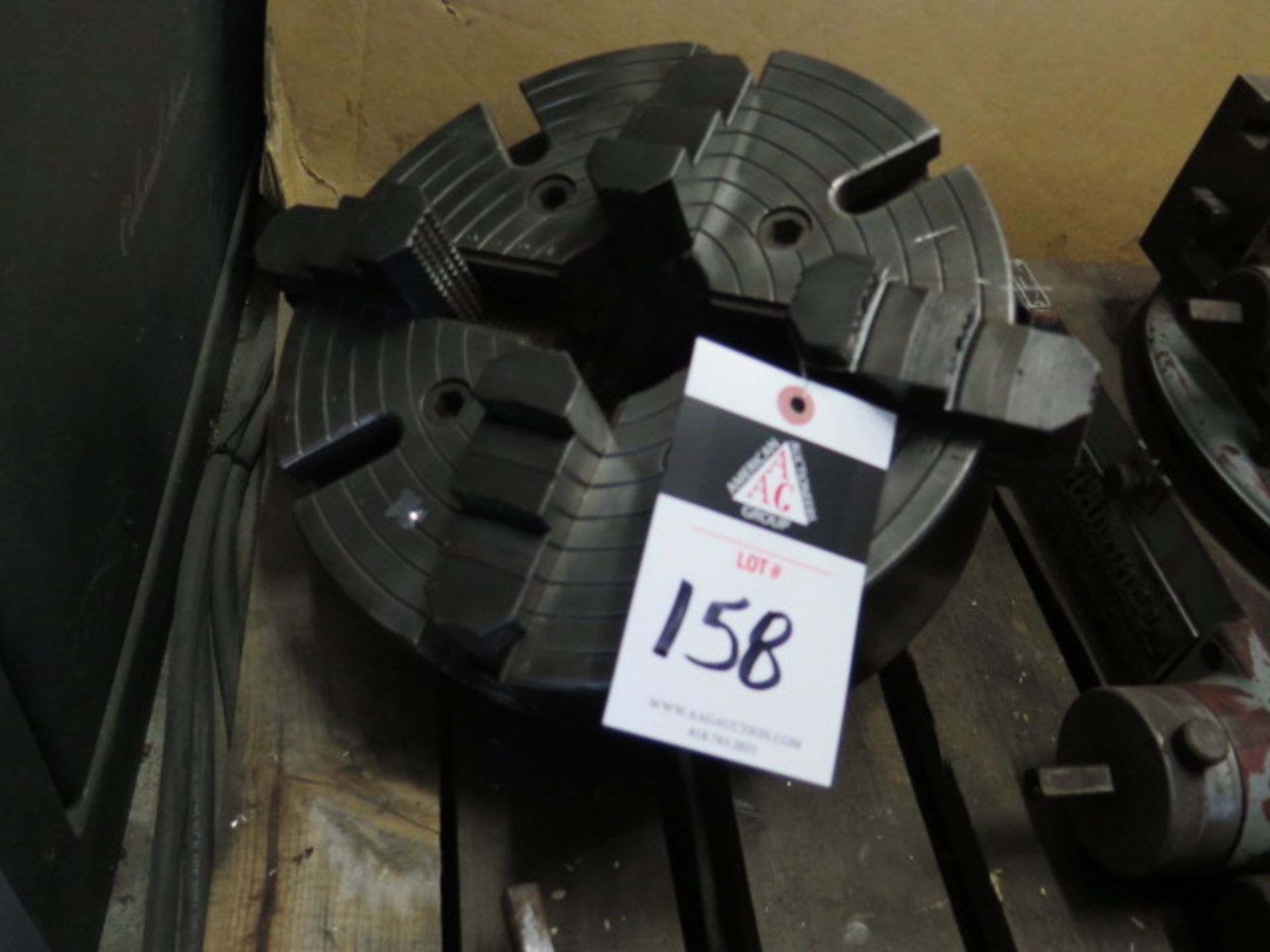 12" 4-Jaw Chuck (SOLD AS-IS - NO WARRANTY)