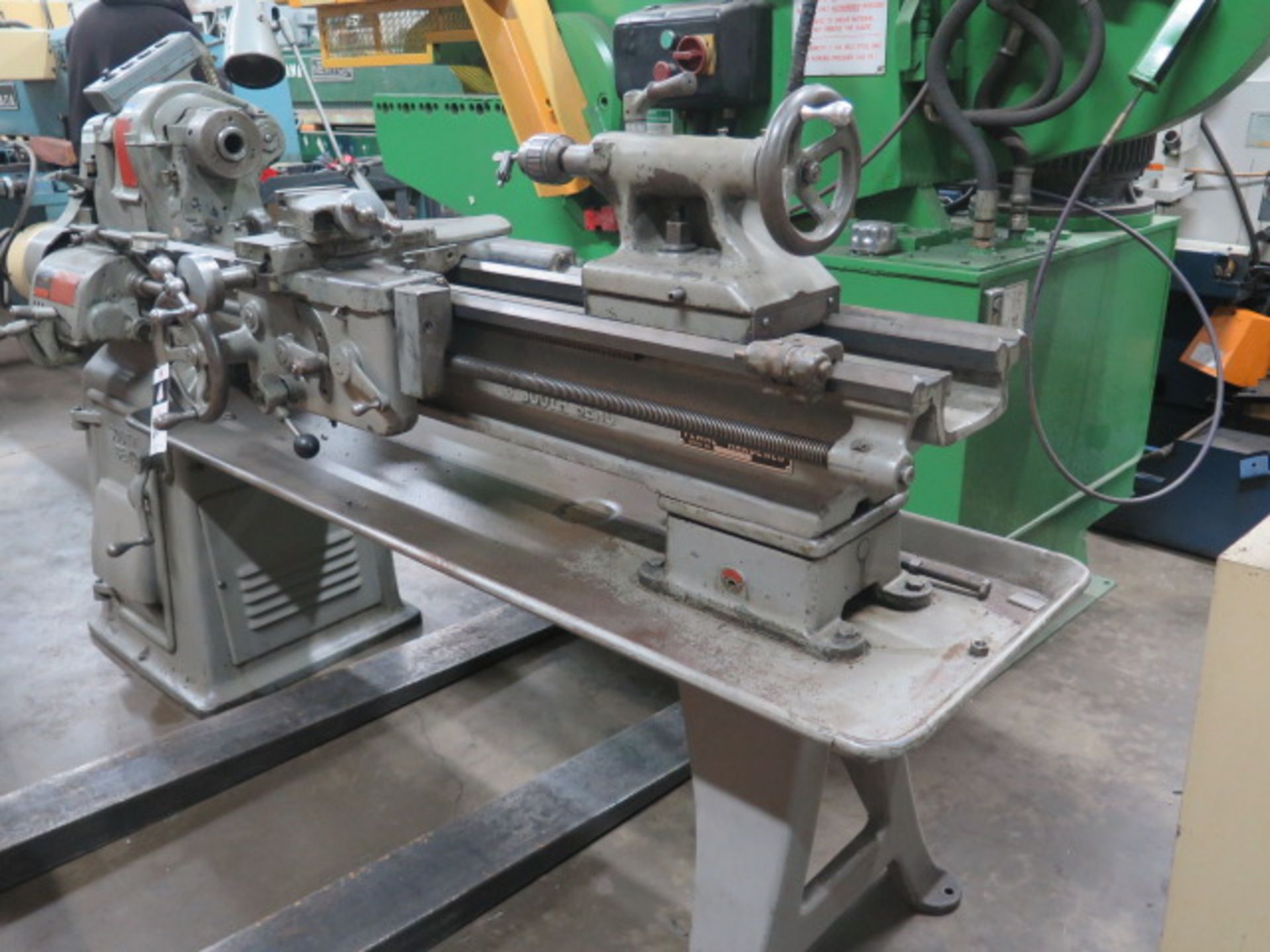 South Bend 13" x 42" Lathe s/n 15075T w/ 4-Speeds, Inch Threading, Tailstock, 5C Collet SOLD AS IS - Image 3 of 10
