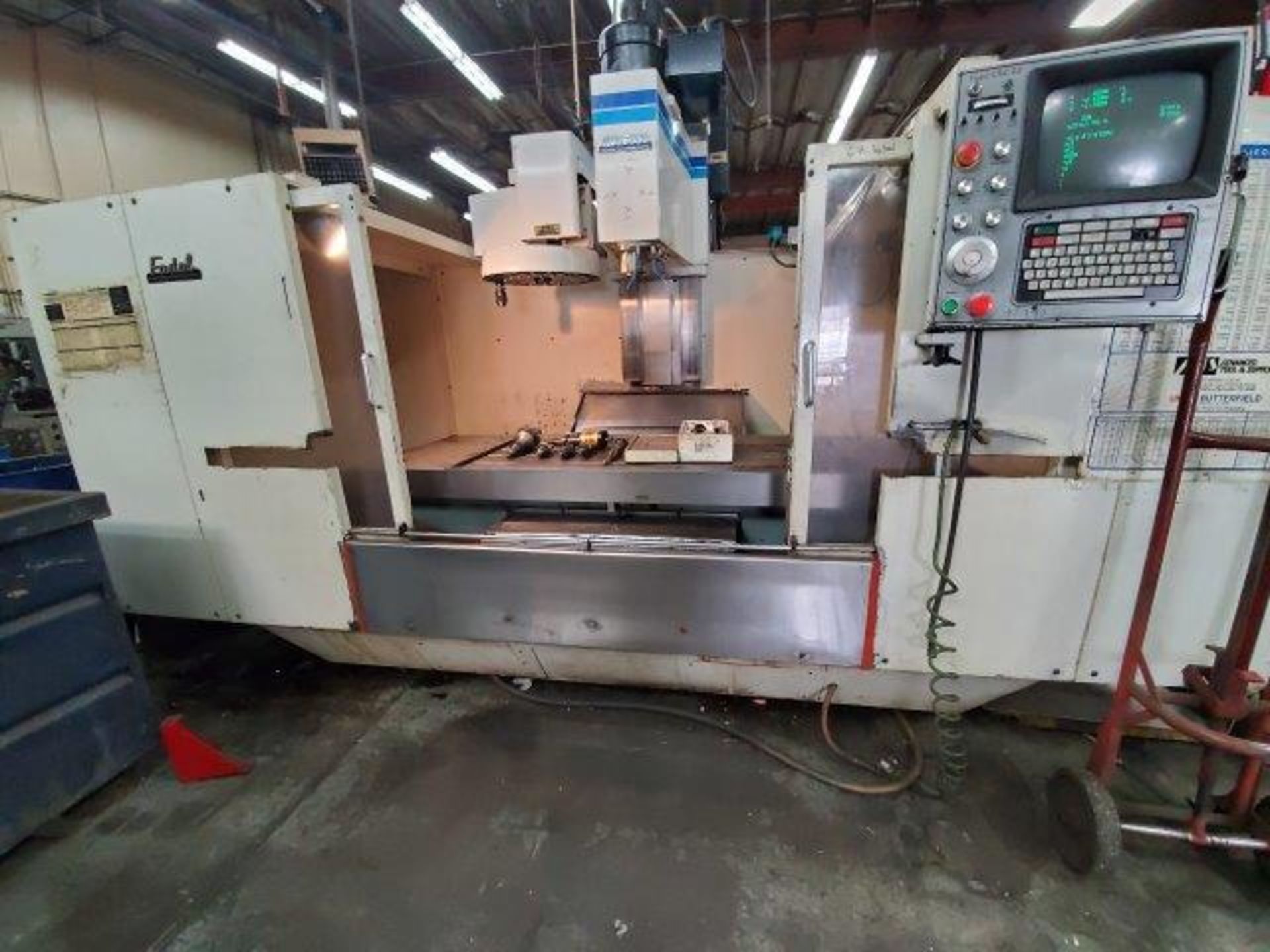 Fadal VMC 6030 CNC VMC s/n 9011770 w/ Fadal CNC88 Controls, 21-Station ATC, SOLD AS IS