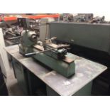 Feeler FTS-27 Narrow Bed Second OP Lathe w/ 230-3500 RPM, 6-Station Turret Assembly, SOLD AS IS