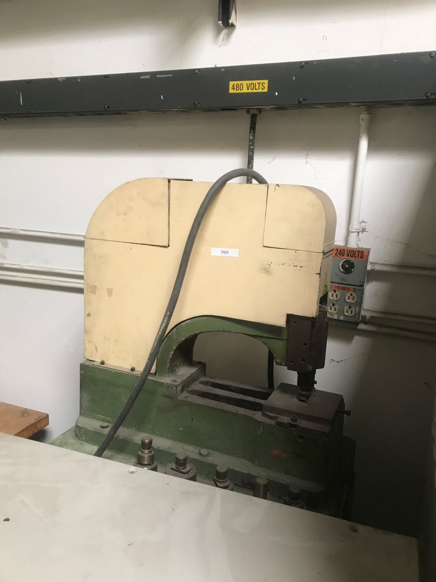 DiAcro No.2 5 Ton Single Station Power Punch (SOLD AS-IS - NO WARRANTY)