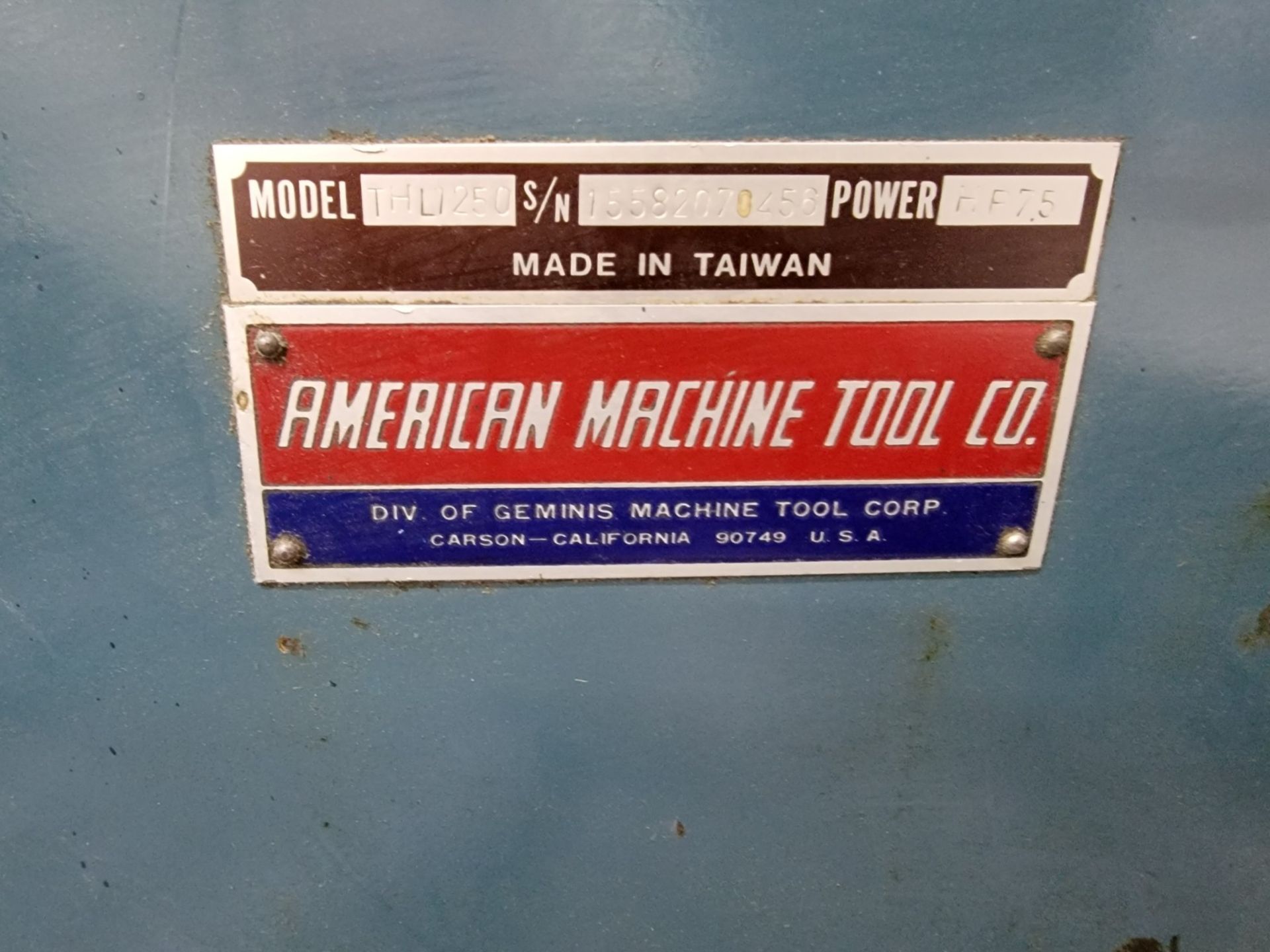 American Machine Tool “Turnmaster” 15” x 50” Geared Head Lathe s/n 15582072456 w/ SOLD AS IS - Image 4 of 4