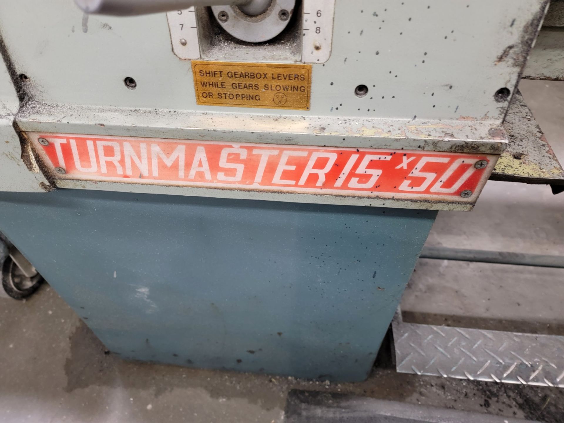American Machine Tool “Turnmaster” 15” x 50” Geared Head Lathe s/n 15582072456 w/ SOLD AS IS - Image 3 of 4