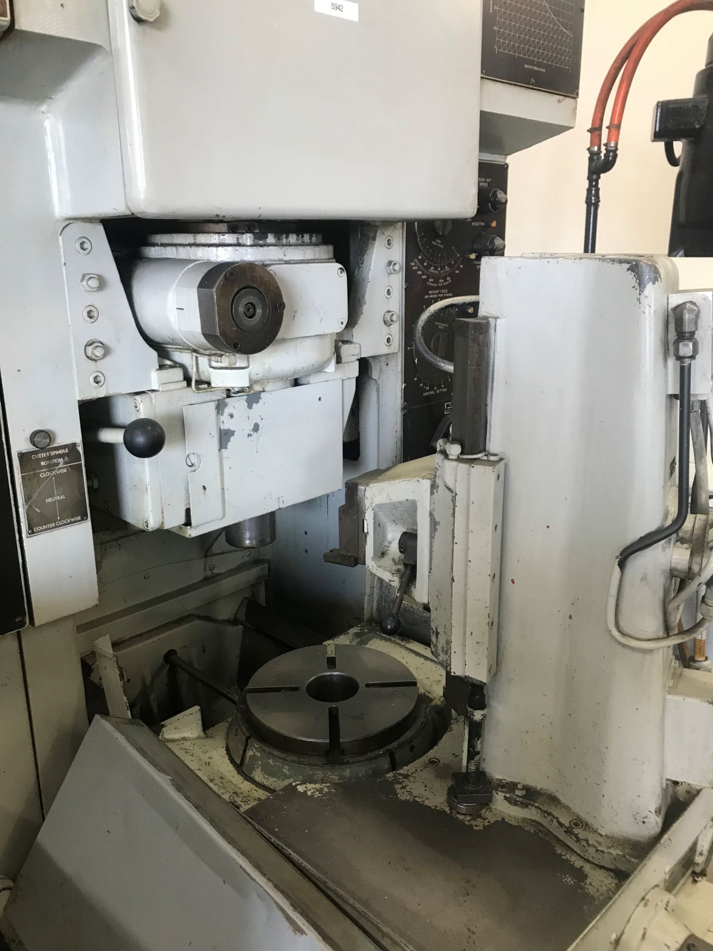 Barber Coleman mdl. 10-VGS 10” Gear Shaper s/n 32 w/ Barber Coleman Controls, SOLD AS IS - Image 4 of 19