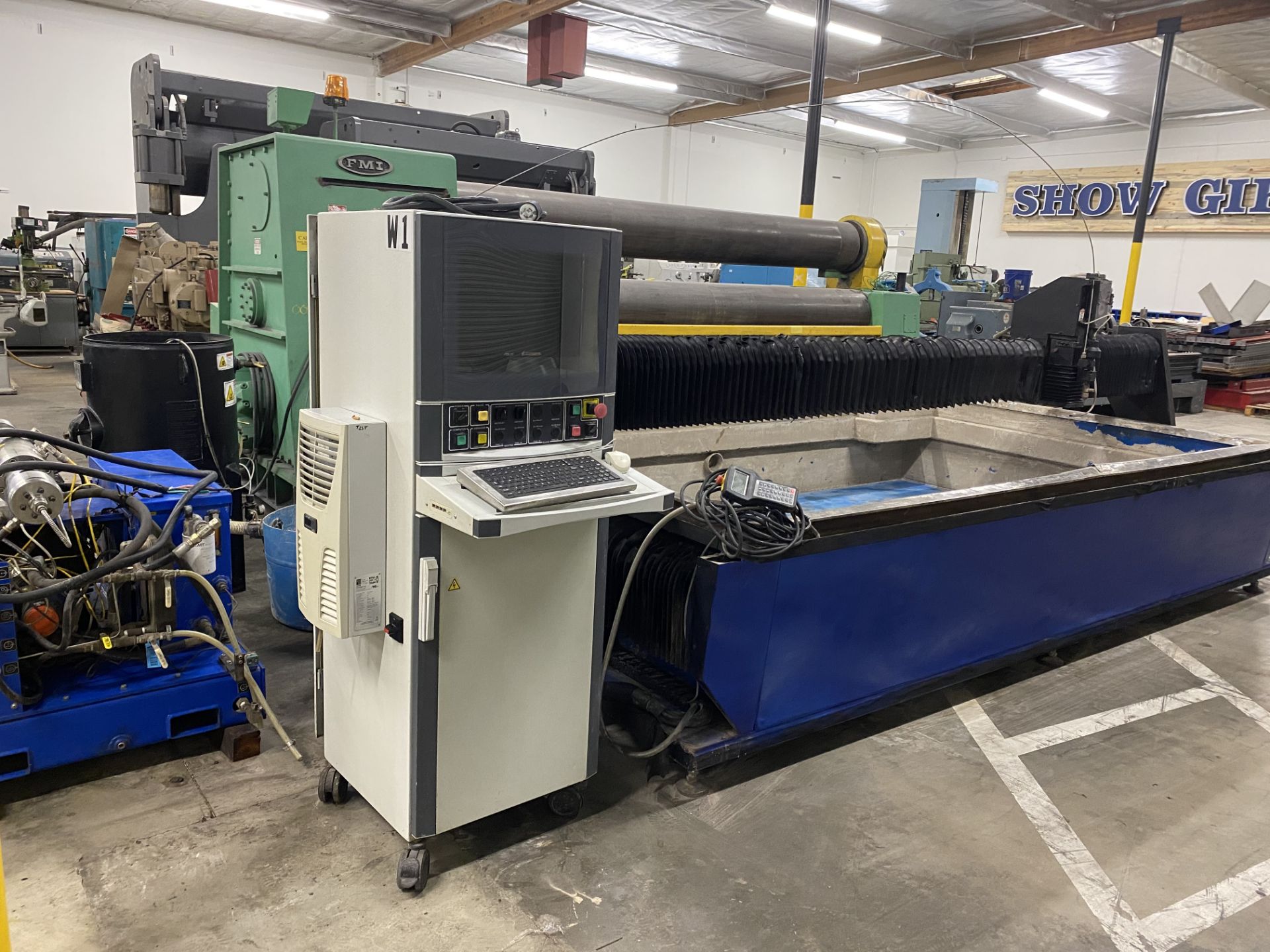 2005 Calypso Hammerhead 3 CNC Waterjet Cutting Machine s/n 29105126 w/ Calypso Mark IID, SOLD AS IS