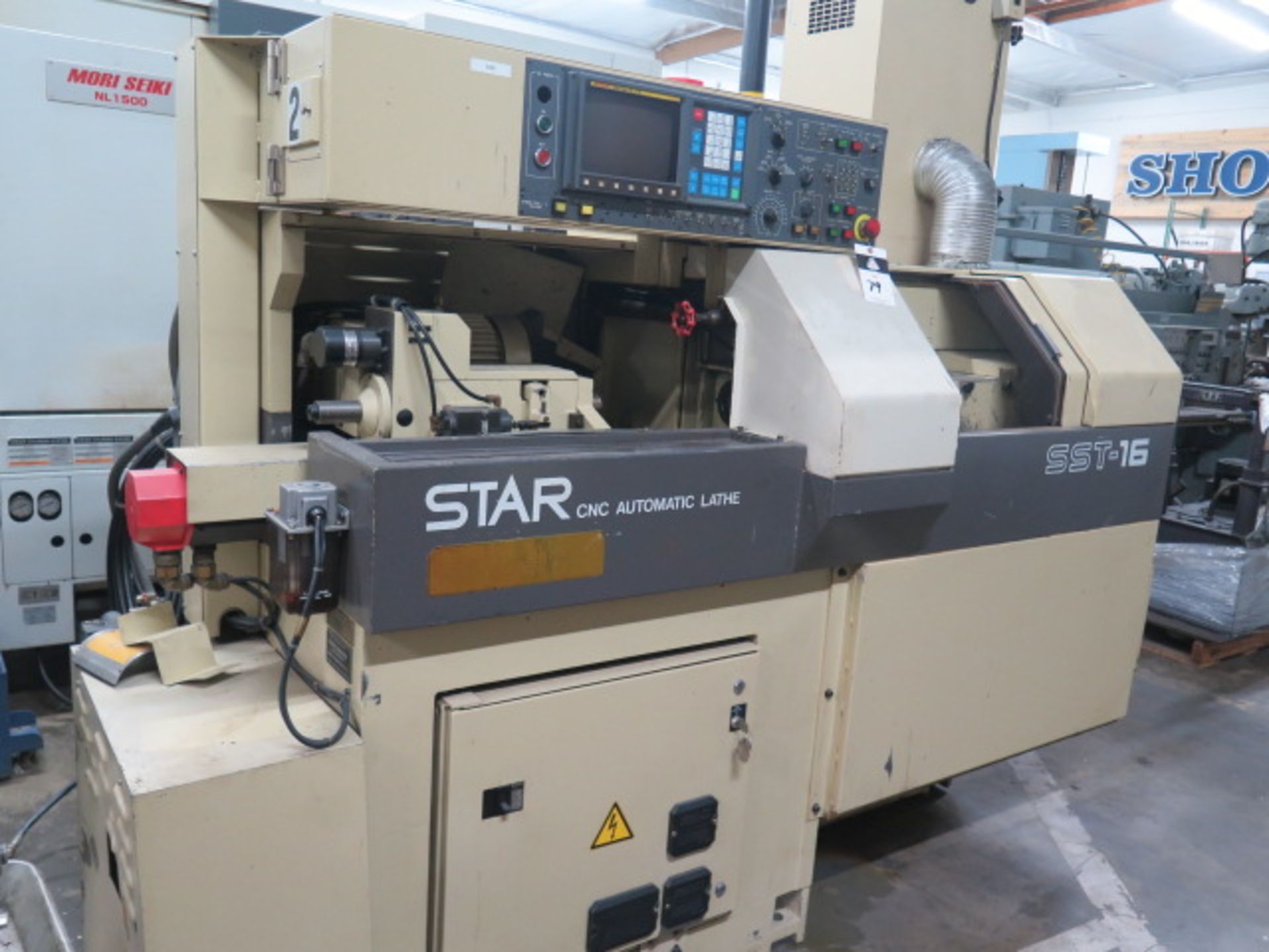 Star SST-16 CNC Screw Machine s/n 010362 w/ Fanuc Series 0-TT Controls, Sub Spindle, SOLD AS IS - Image 3 of 19