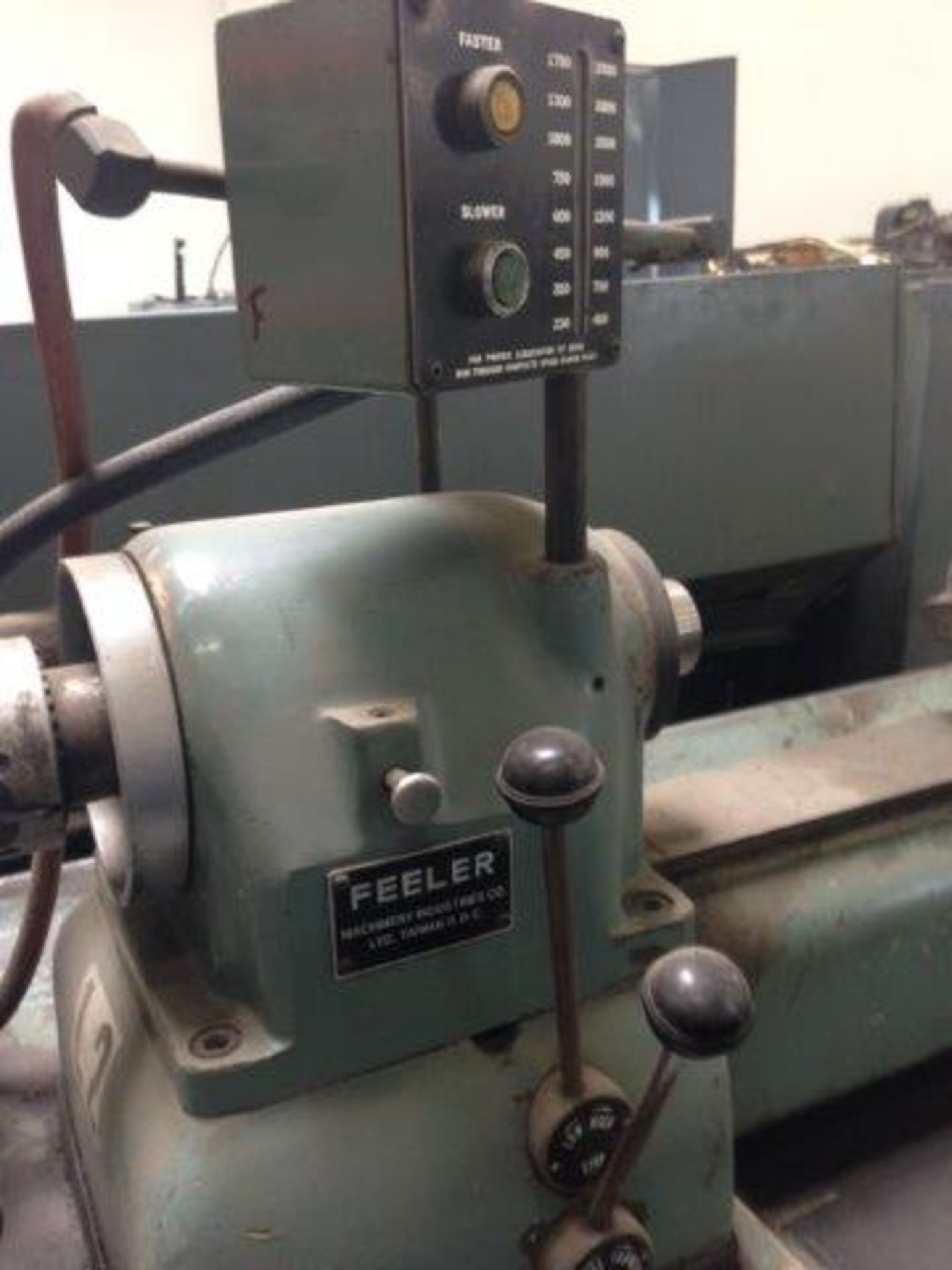 Feeler FTS-27 Narrow Bed Second OP Lathe w/ 230-3500 RPM, 6-Station Turret Assembly, SOLD AS IS - Image 3 of 4