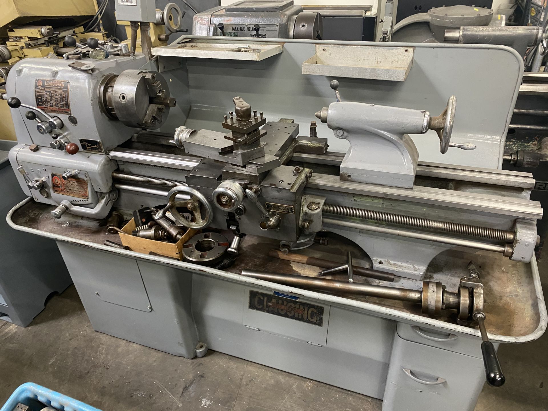 Clausing Colchester C13 13” x 36” Geared Head Lathe s/n 3/61727 Inch Threading, SOLD AS IS - Image 2 of 2