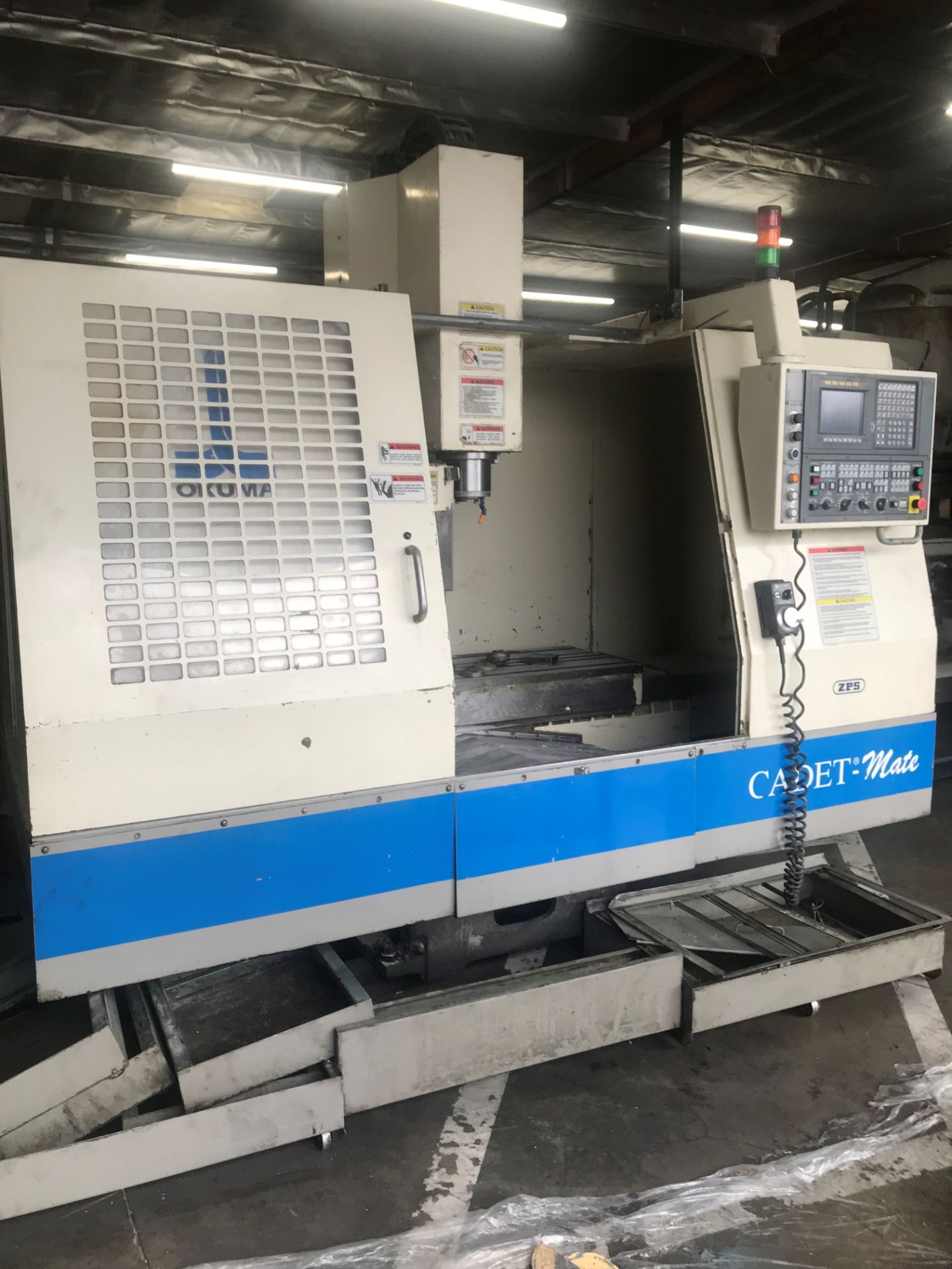 Okuma Cadet Mate 4020 CNC VMC s/m 0192 w/ Okuma OSP700M Controls, SOLD AS IS