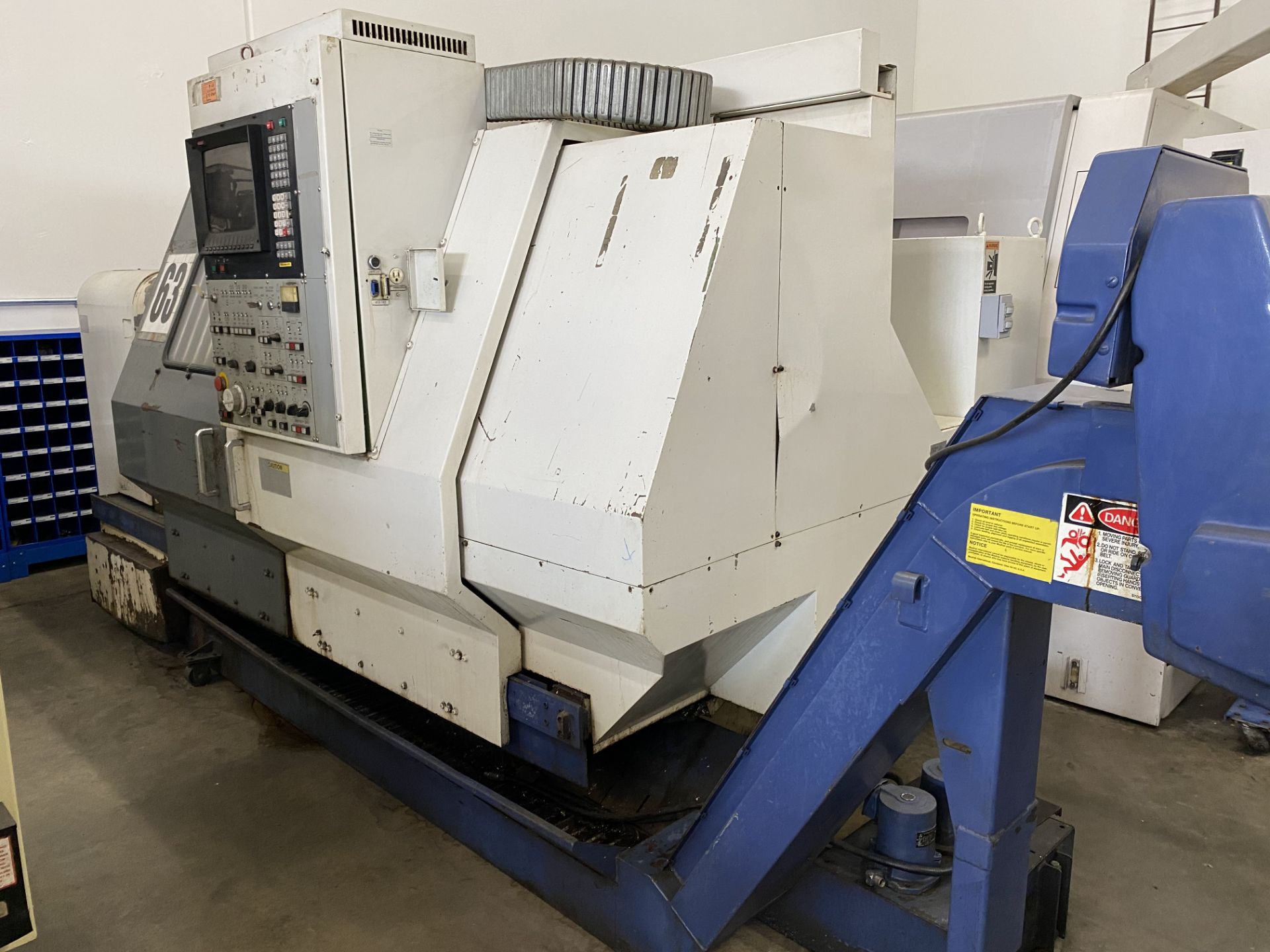 Mori Seiki ZL-3 Twin Turret CNC Turning Center s/n 102 w/ Fanuc 11-TT Controls, SOLD AS IS