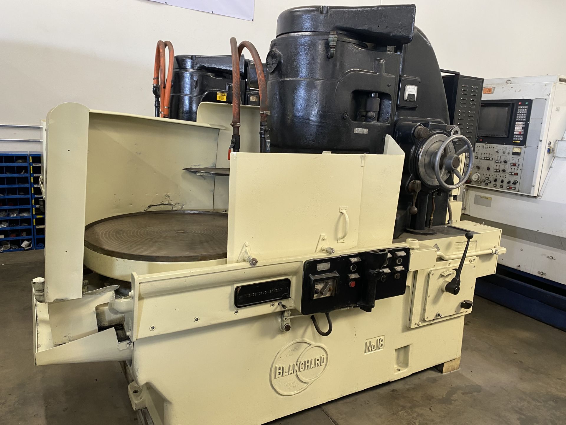 Blanchard 18-36 36” Rotary Surface Grinder s/n 7494 w/ Blanchard Controls, SOLD AS IS