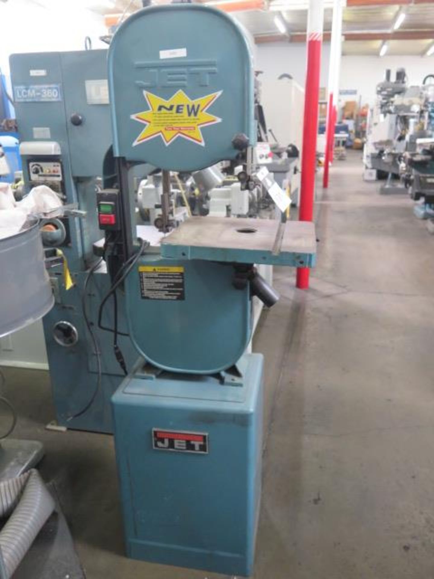Jet 14" Vertical Band Saw s/n WBS-14 (SOLD AS-IS - NO WARRANTY)