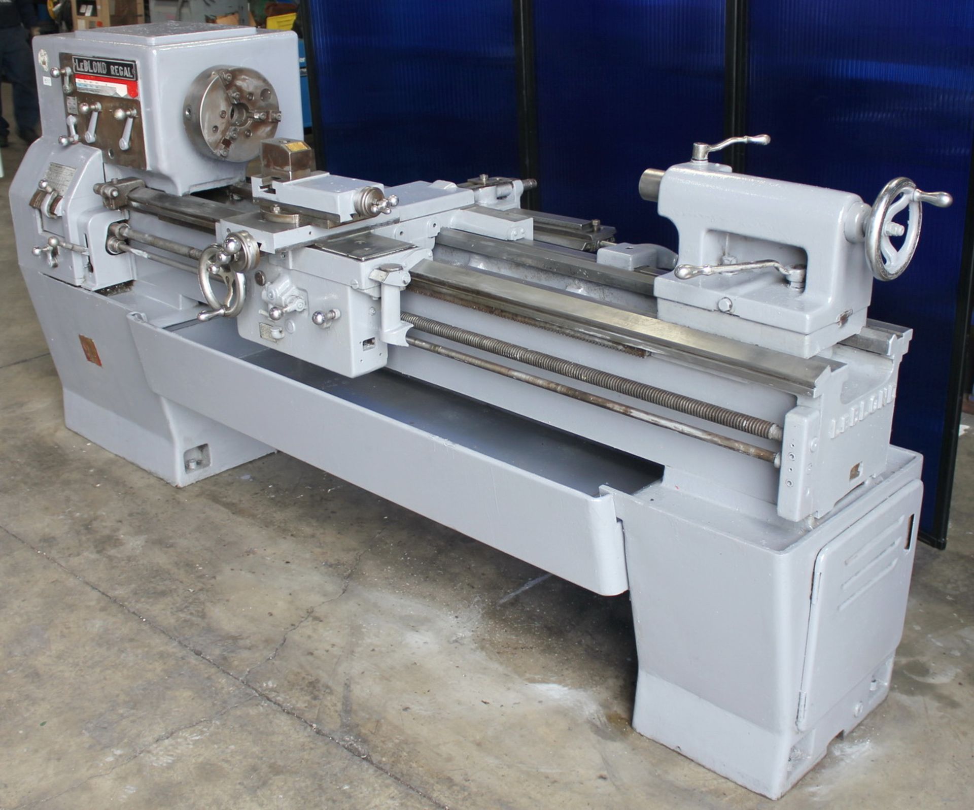 LeBlond Regal 2D17 17” x 54” Geared Head Lathe s/n 2D824 w/ 38-1500 RPM,Taper Attachment, SOLD AS IS - Image 2 of 15